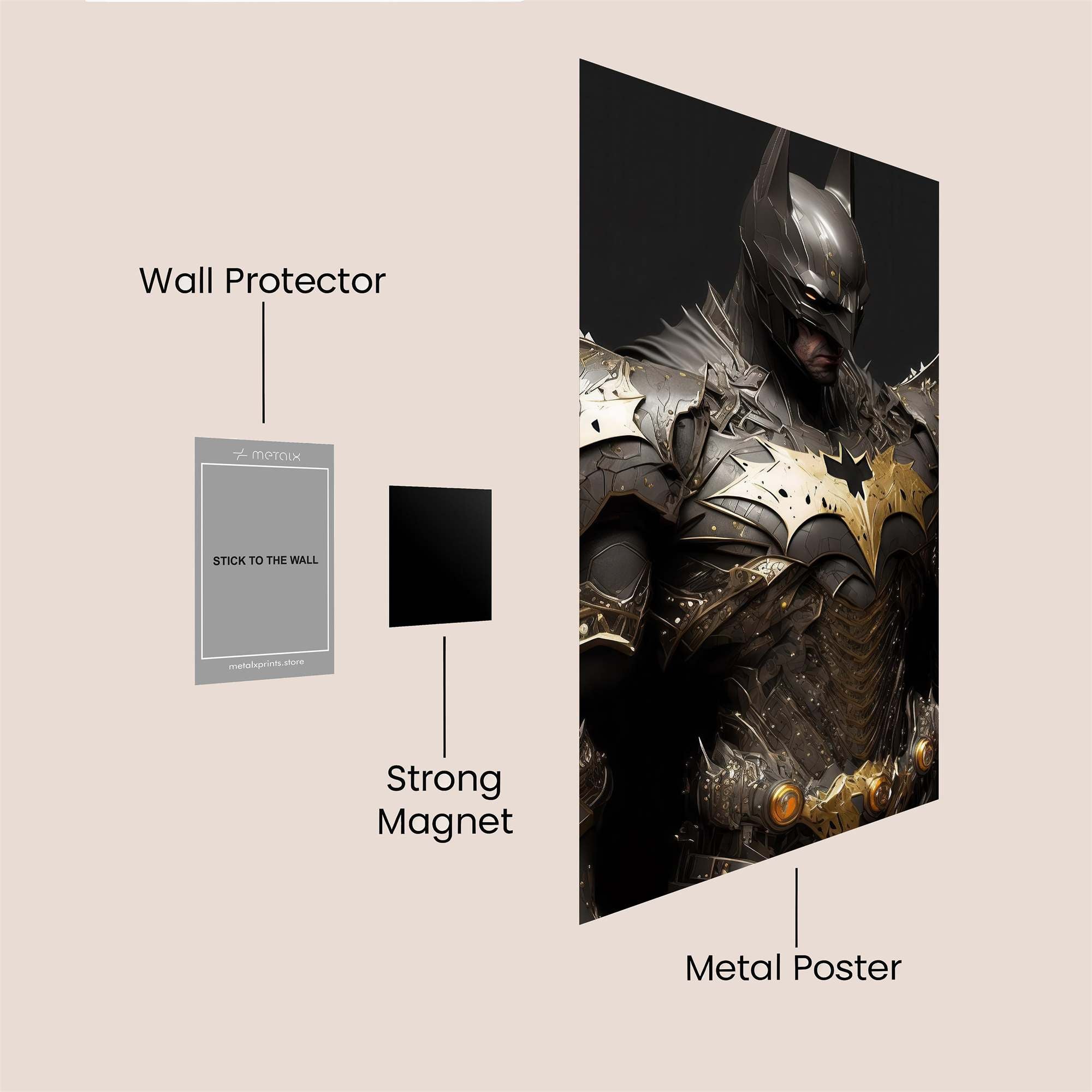 Batman Majesty Safe Wall Magnetic / M