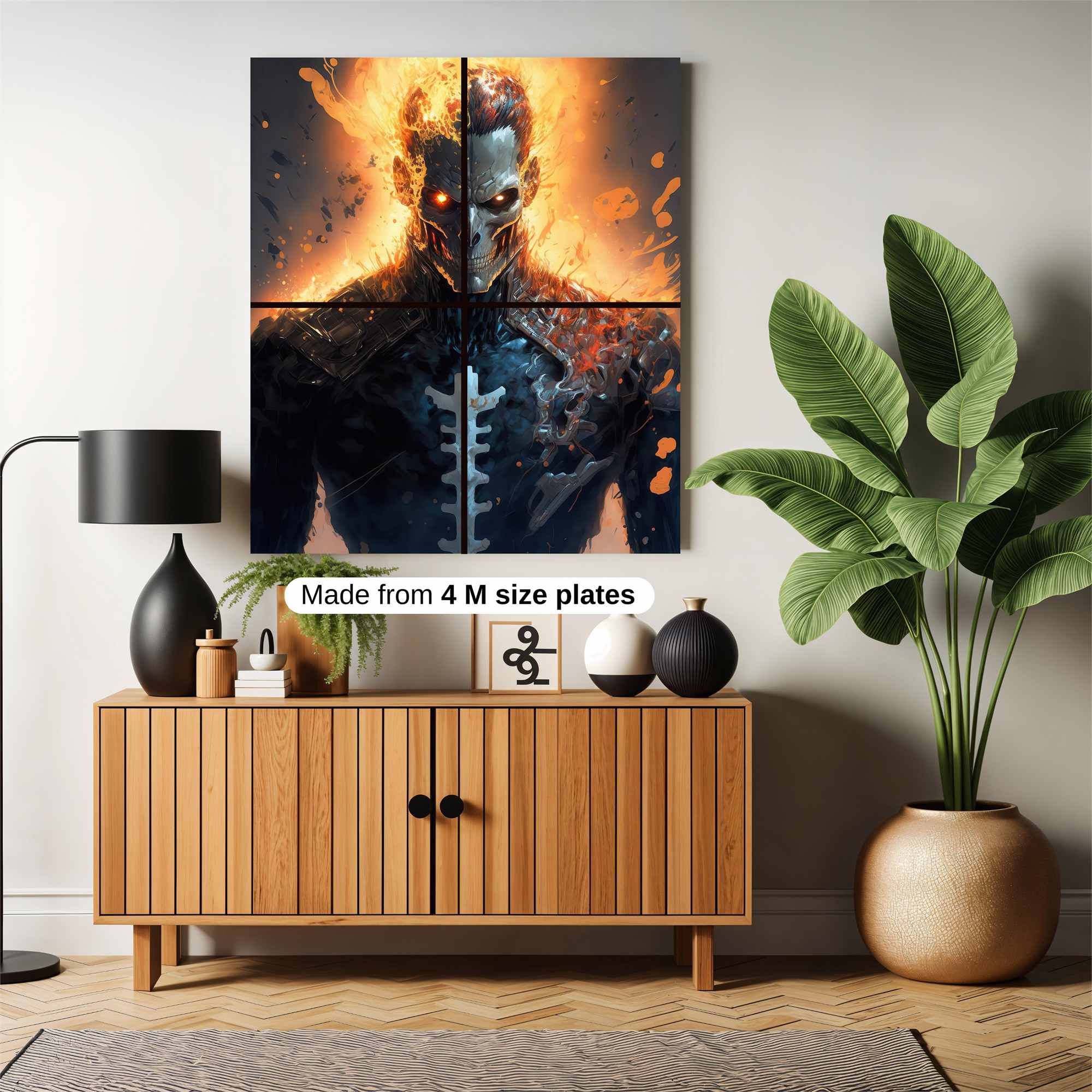 Fiery Spectacle Safe Wall Magnetic / M