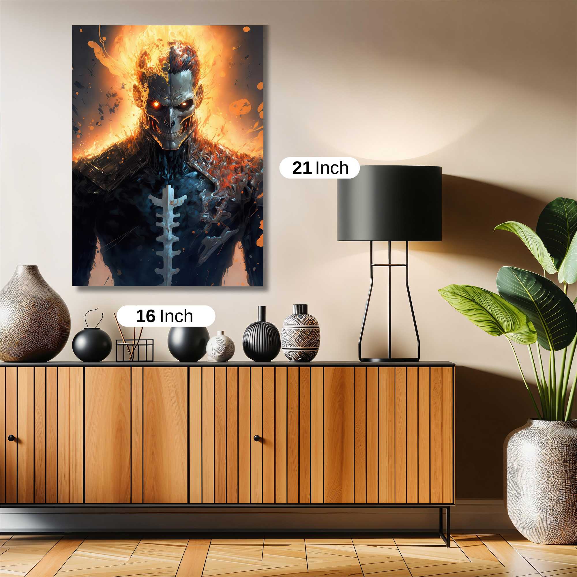 Fiery Spectacle Safe Wall Magnetic / M