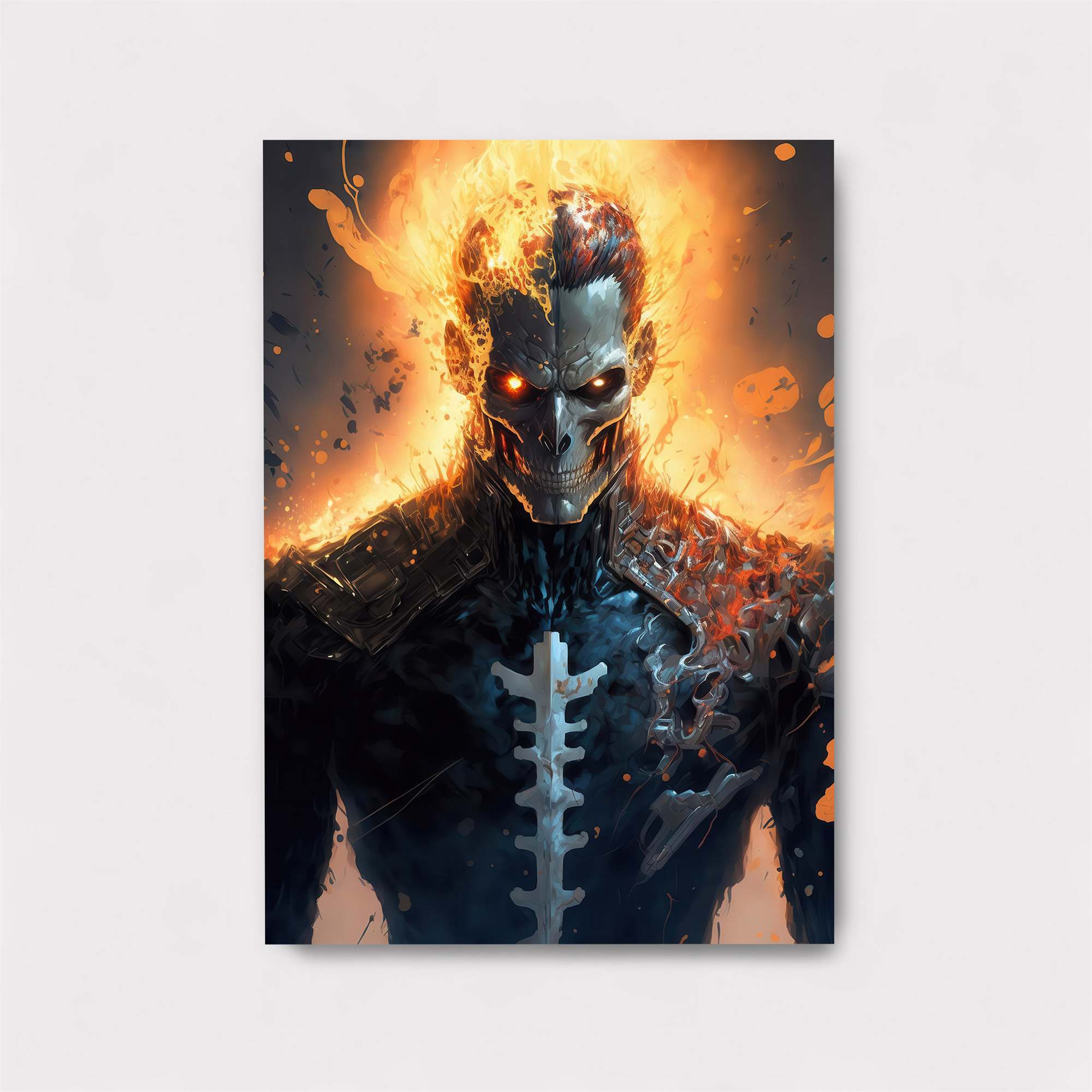 Fiery Spectacle Safe Wall Magnetic / M