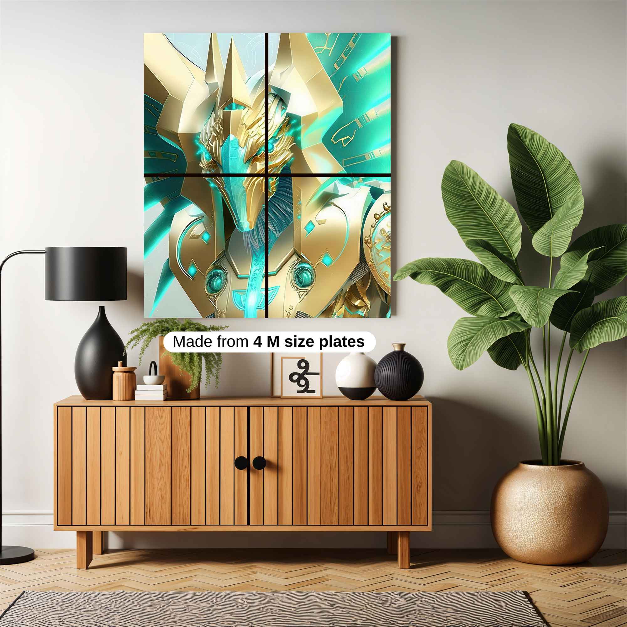 Golden Majesty Safe Wall Magnetic / M