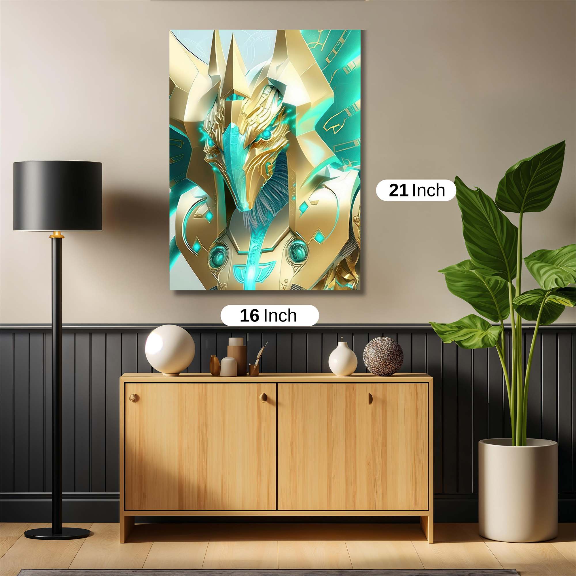 Golden Majesty Safe Wall Magnetic / M