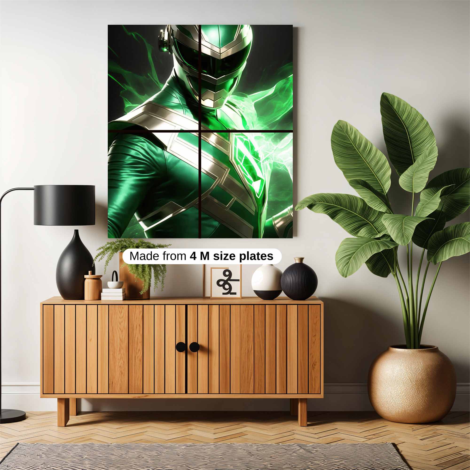 Green Powerstorm Safe Wall Magnetic / M