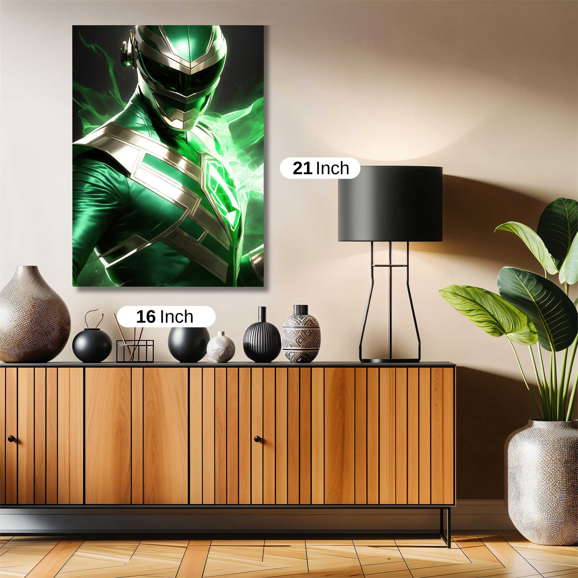 Green Powerstorm Safe Wall Magnetic / M