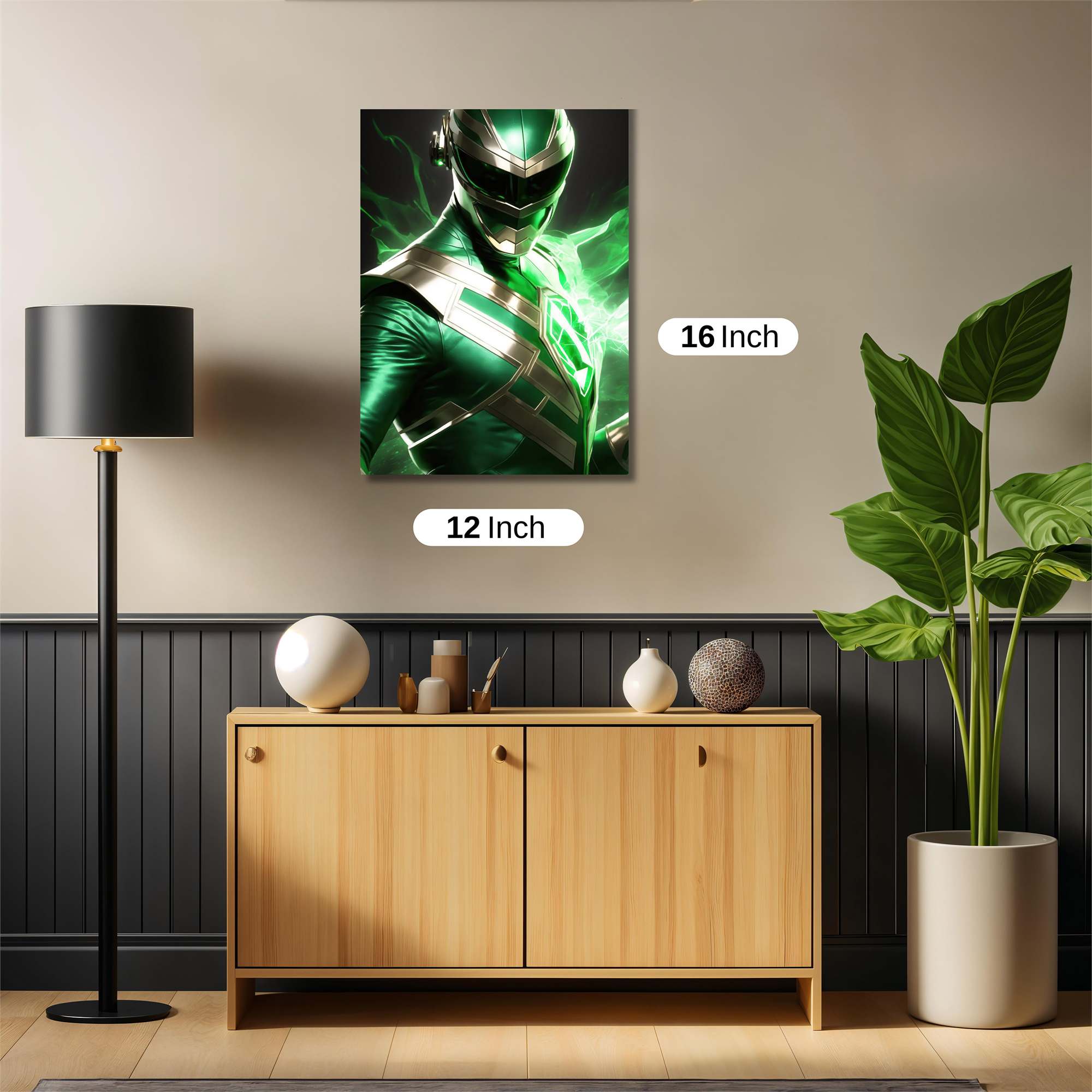 Green Powerstorm Safe Wall Magnetic / M