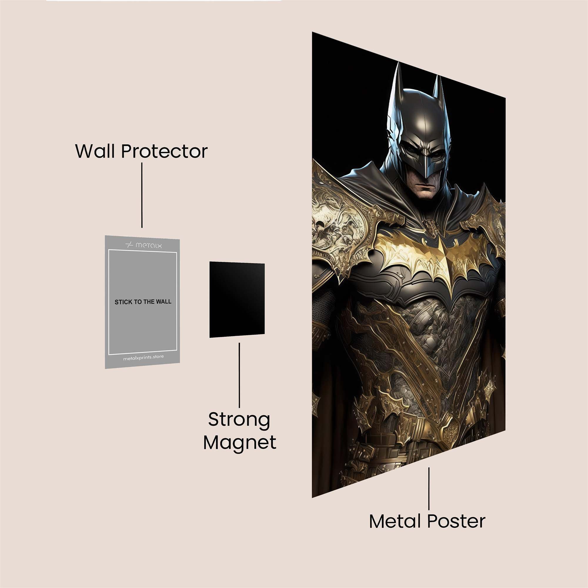 Batman Majesty Safe Wall Magnetic / M