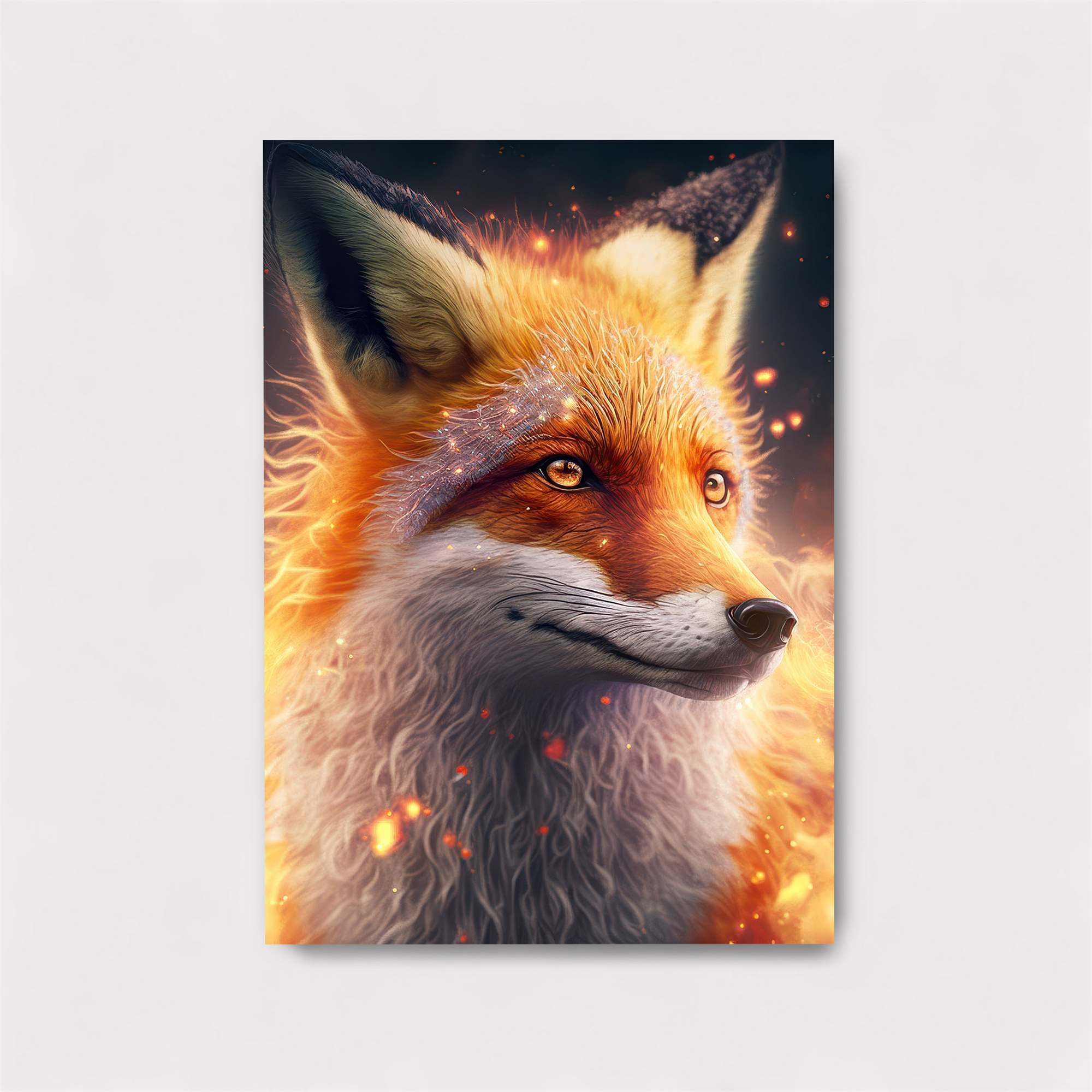 Inferno Fox Safe Wall Magnetic / M