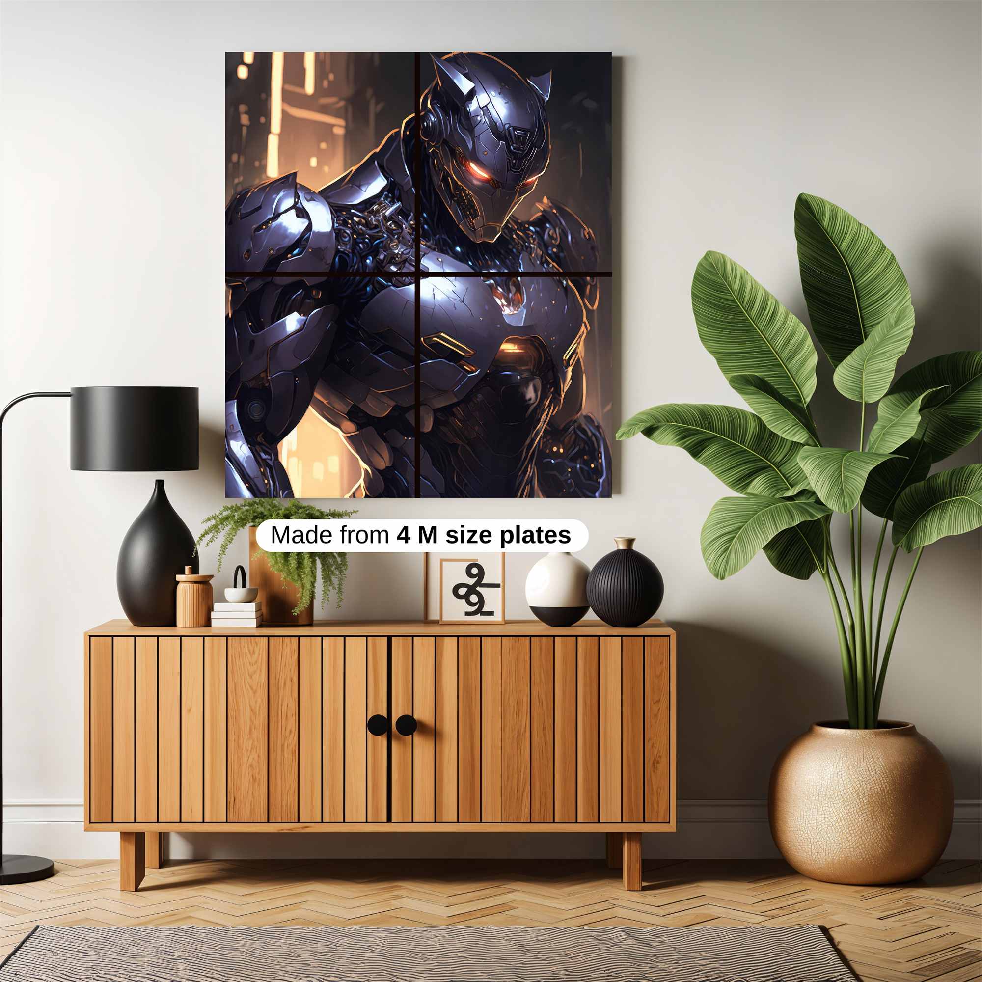 Mechanoid Vigilance Safe Wall Magnetic / M