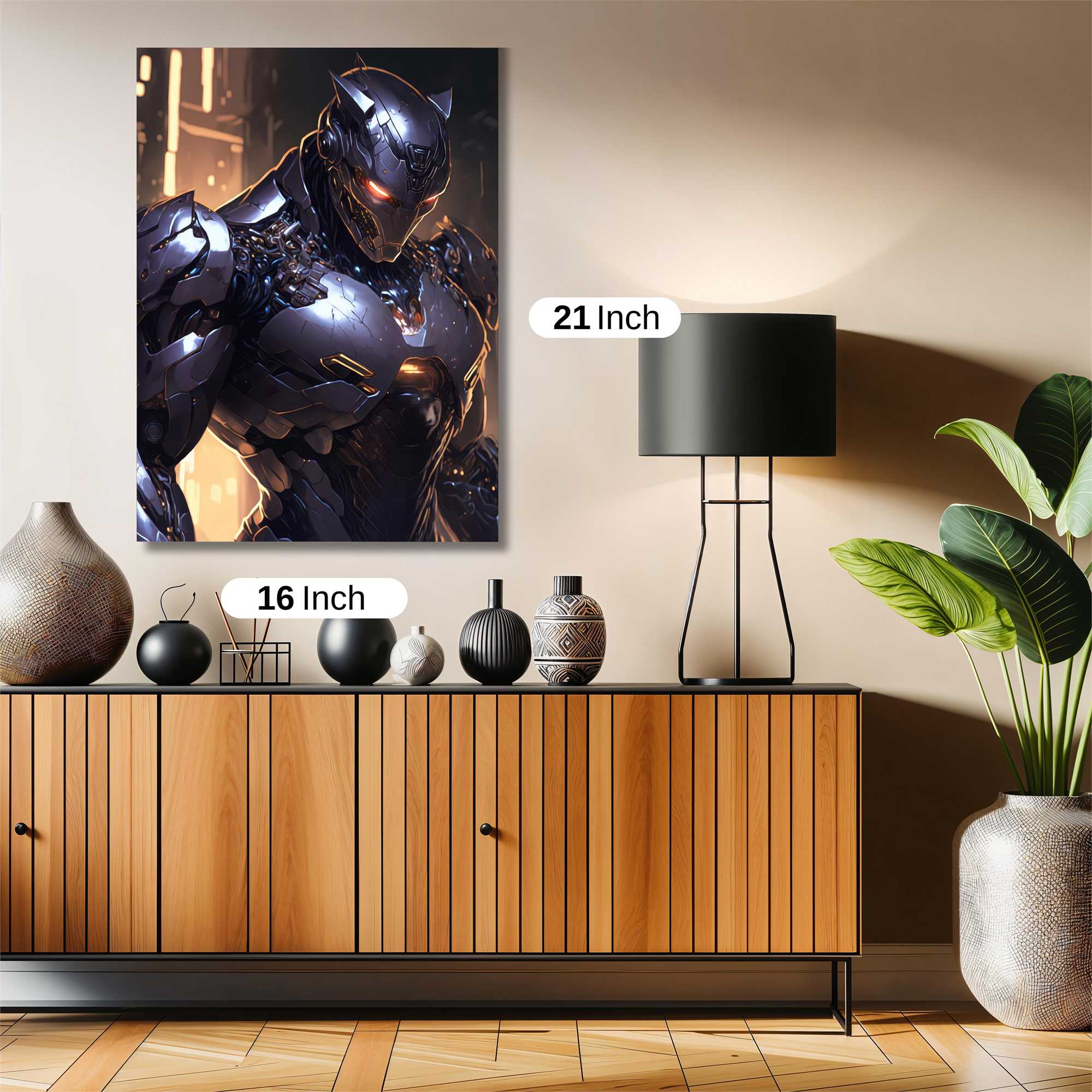 Mechanoid Vigilance Safe Wall Magnetic / M