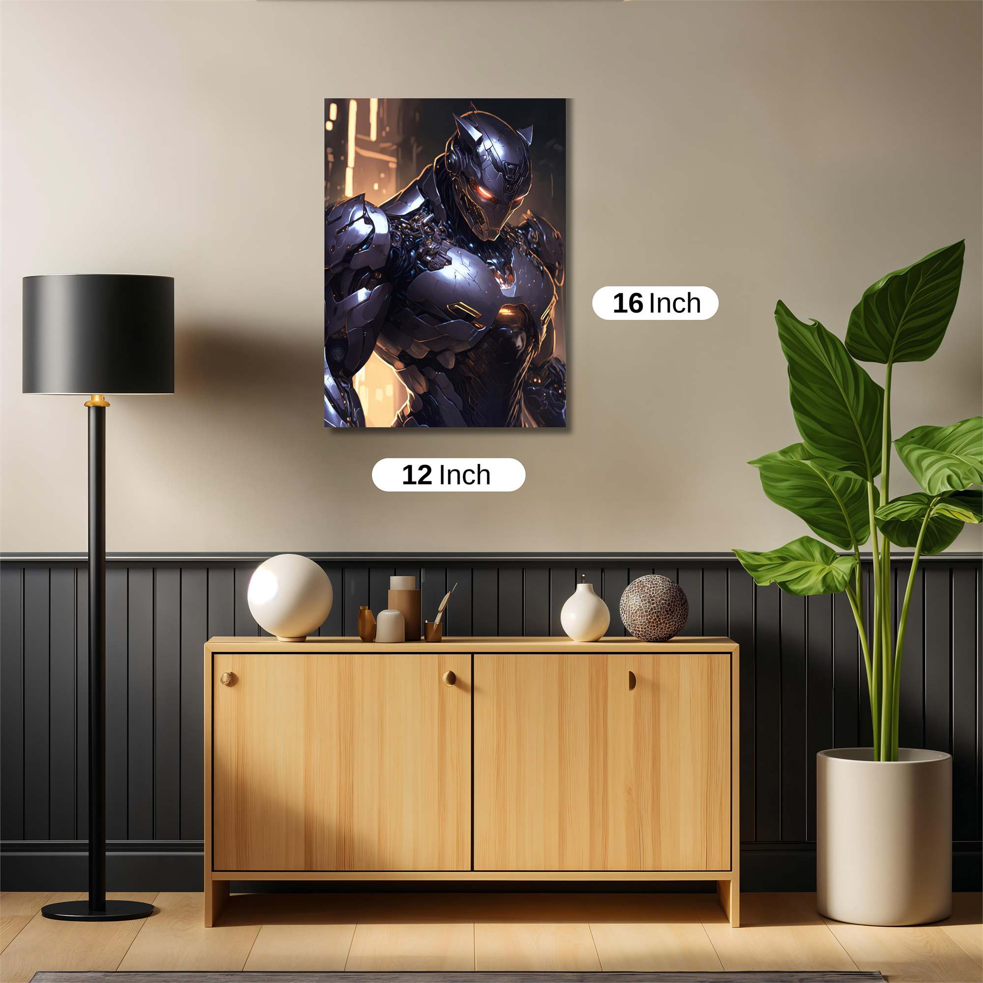 Mechanoid Vigilance Safe Wall Magnetic / M
