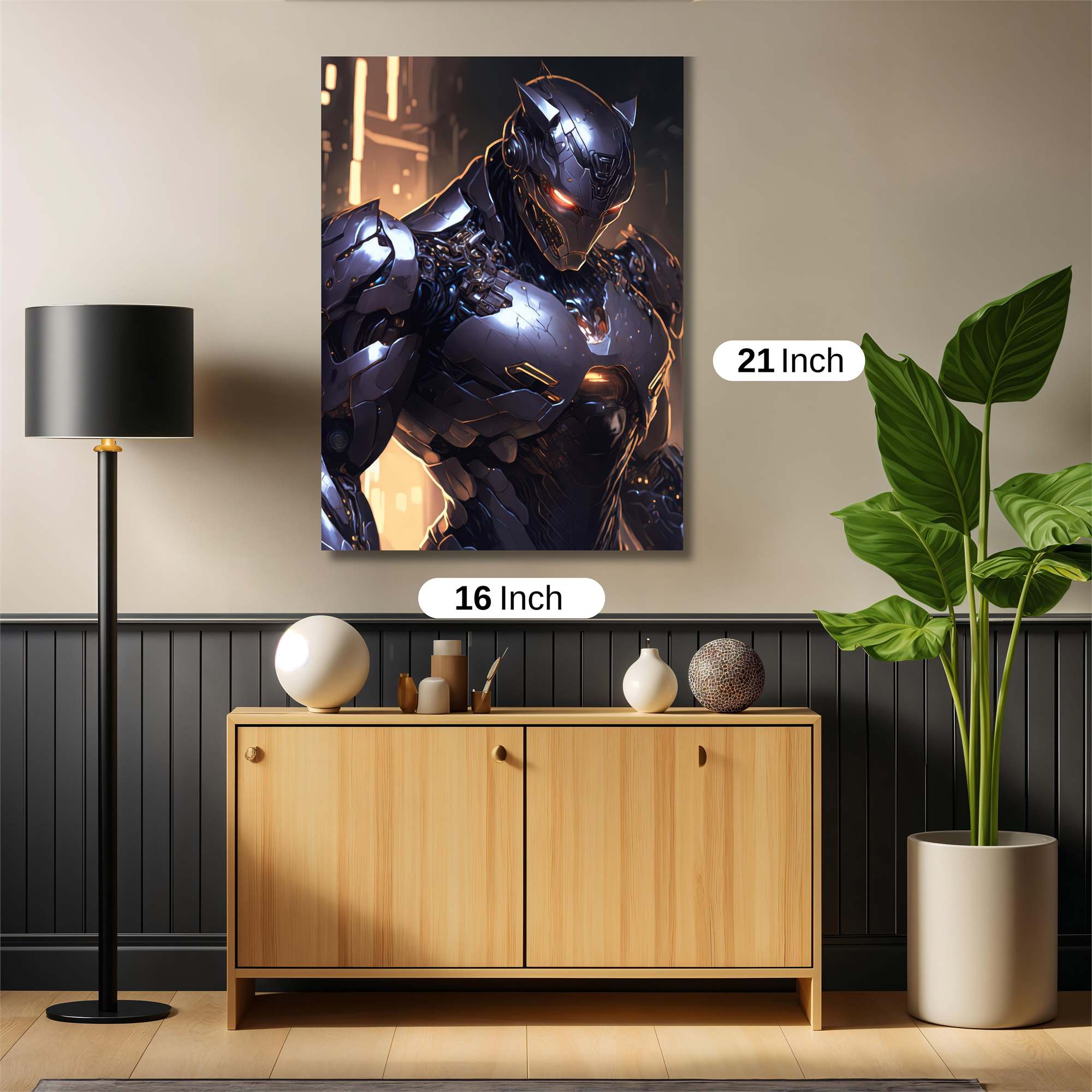 Mechanoid Vigilance Safe Wall Magnetic / M