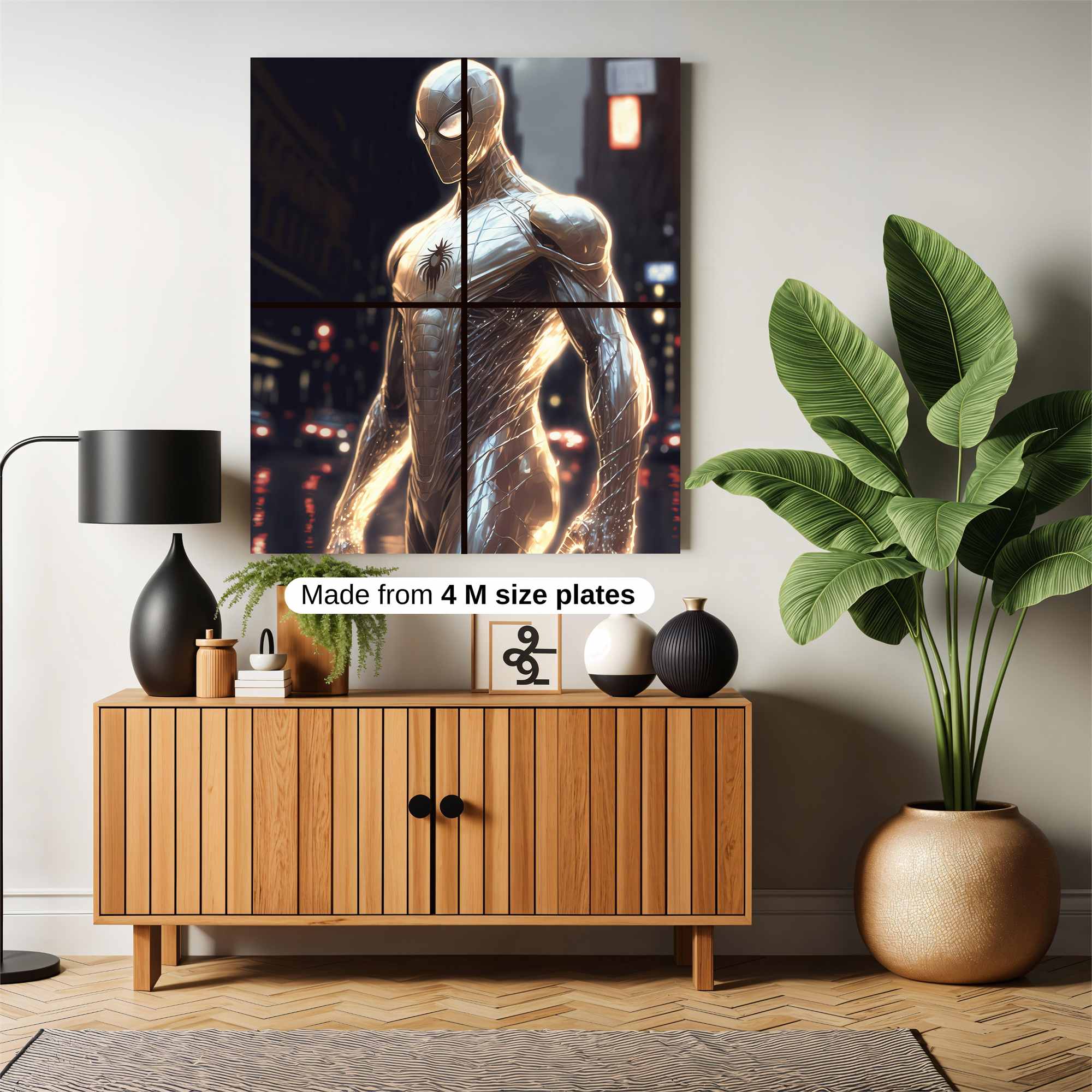 Spider-Man Luminous Safe Wall Magnetic / M