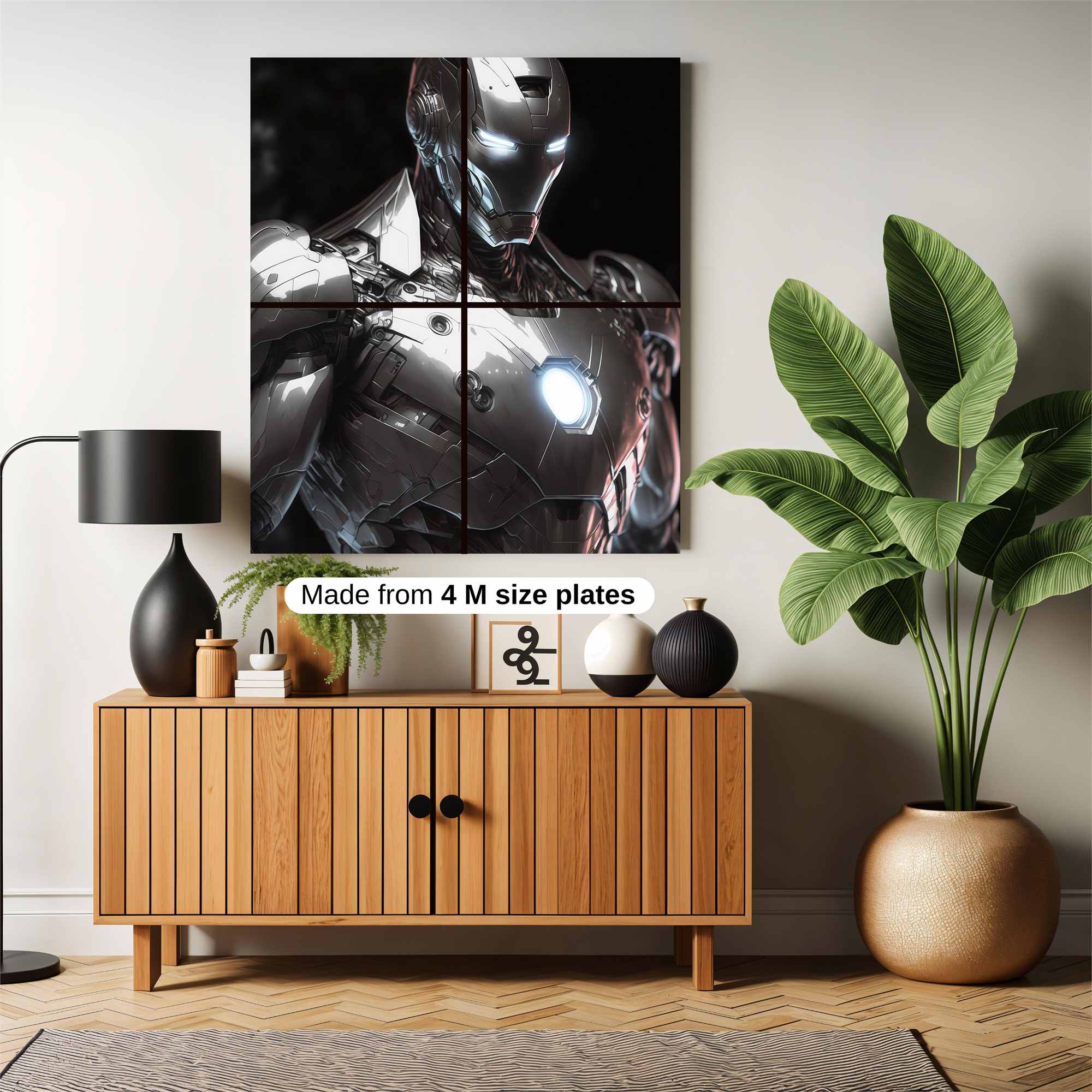 Ironman Luminescence Safe Wall Magnetic / M