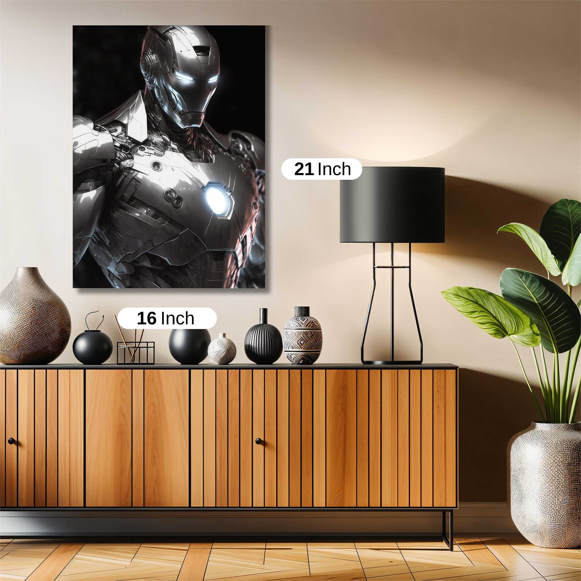 Ironman Luminescence Safe Wall Magnetic / M
