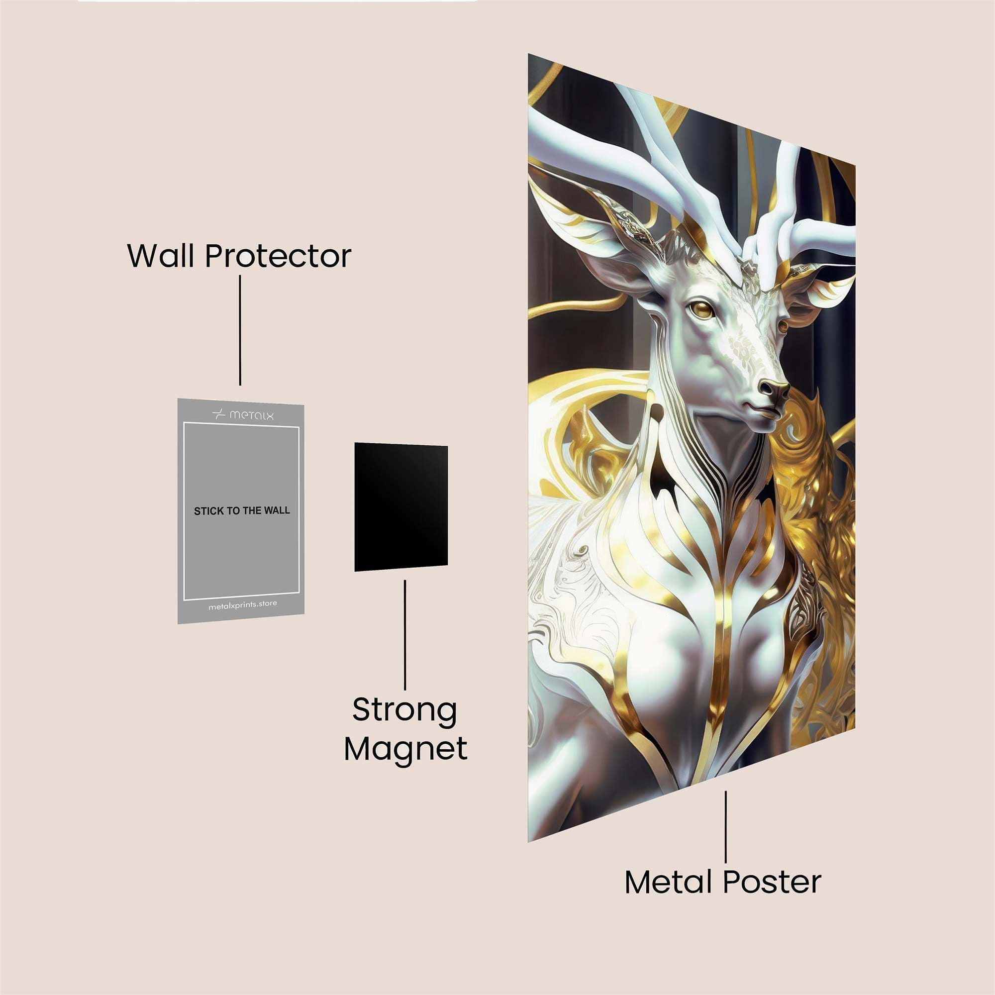 Majestic Reverie Safe Wall Magnetic / M