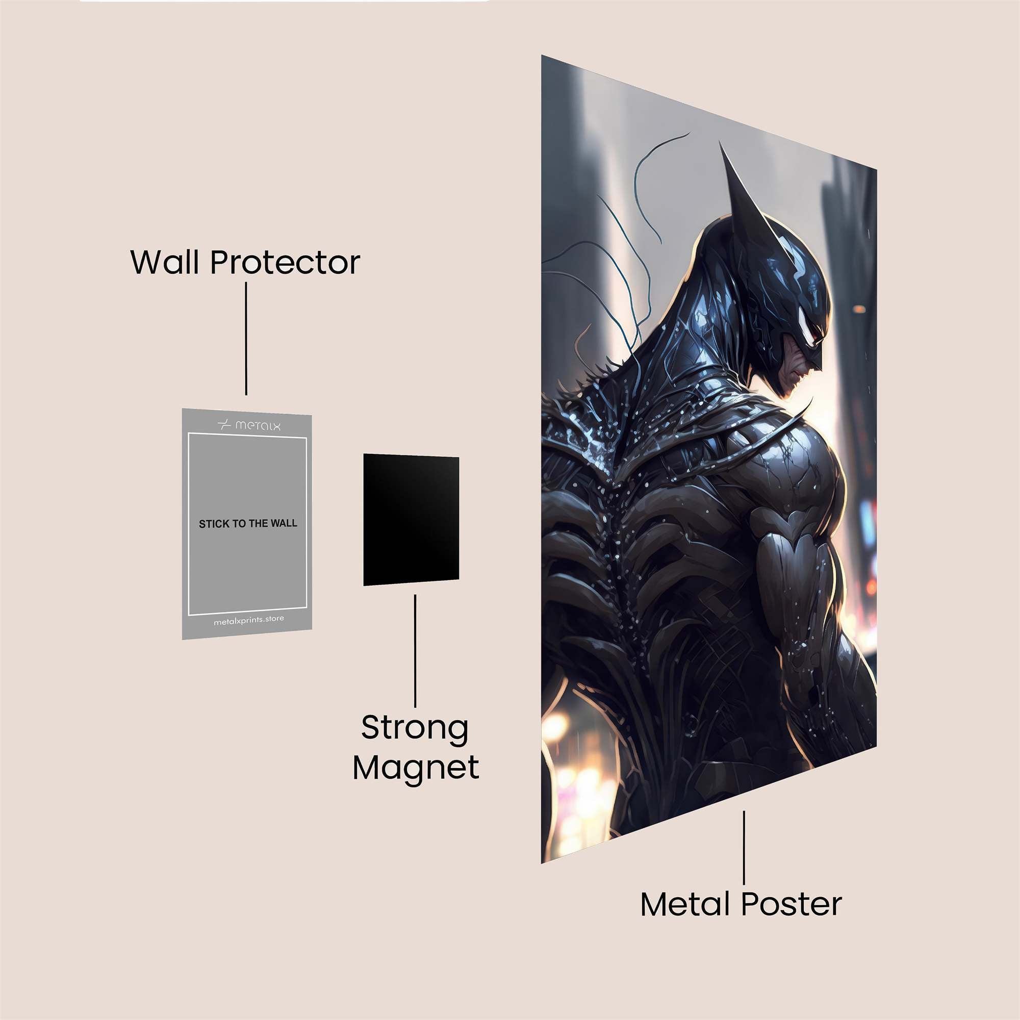 Vigilante Brooding Safe Wall Magnetic / M