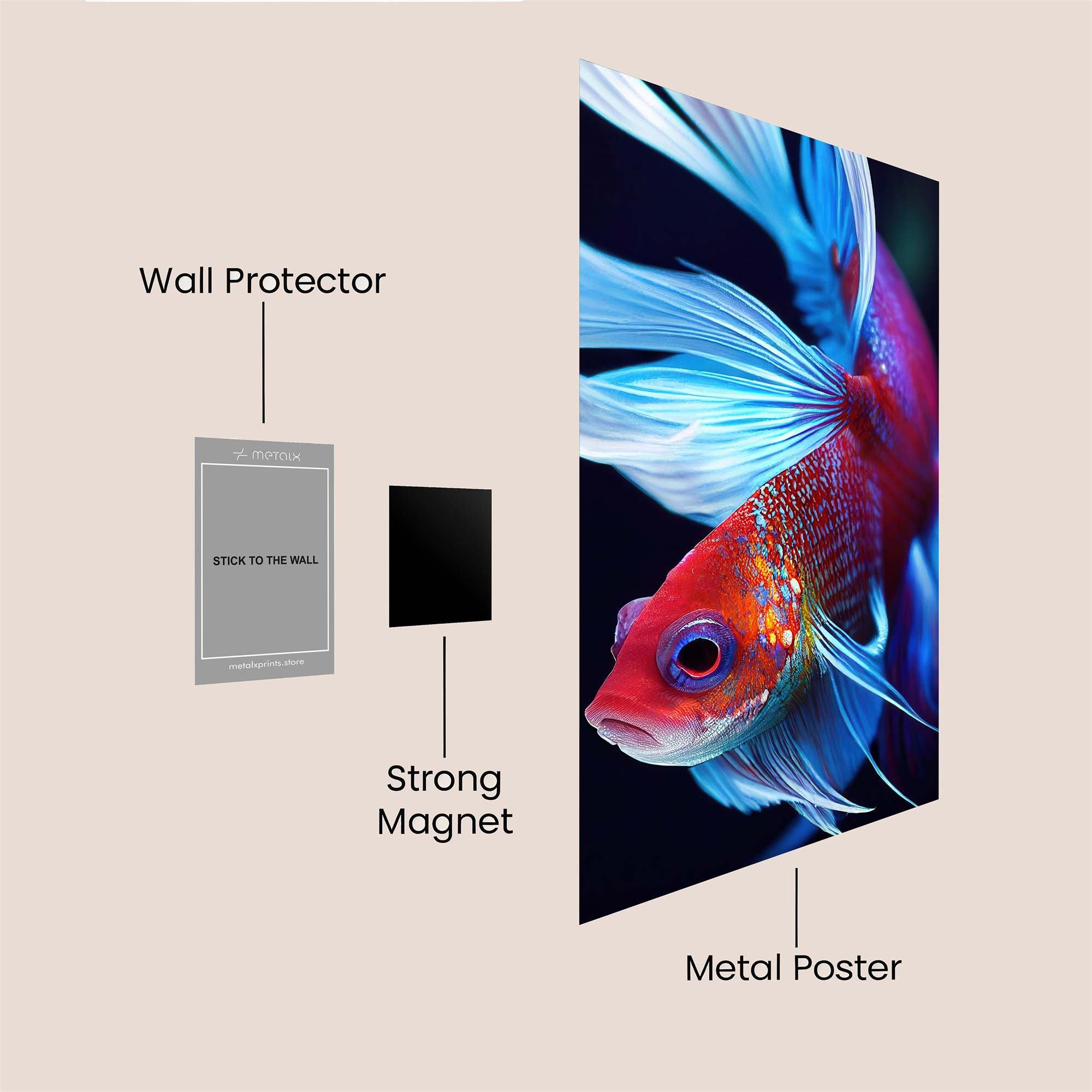 Betta Radiance Safe Wall Magnetic / M