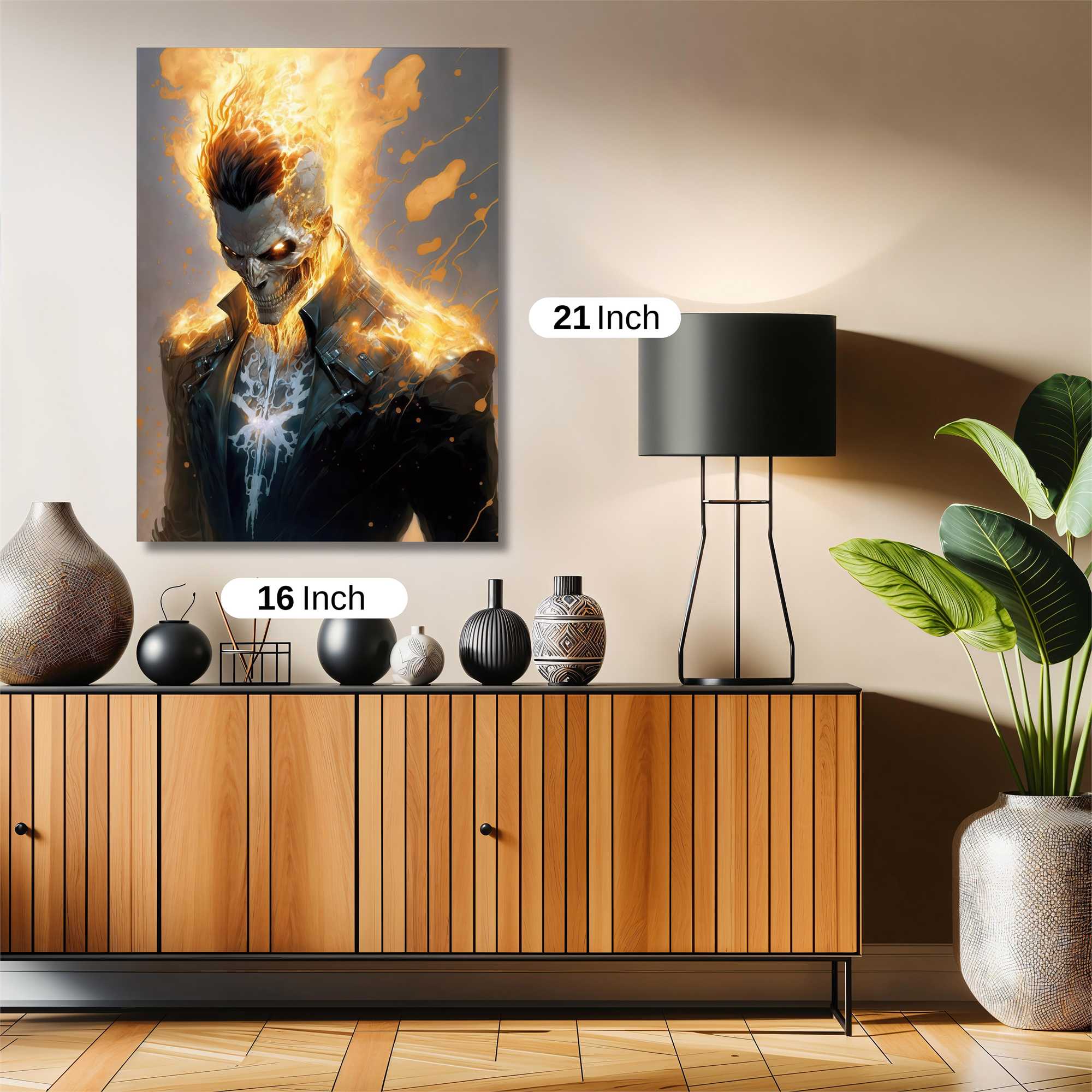 Ghost Blaze Safe Wall Magnetic / M