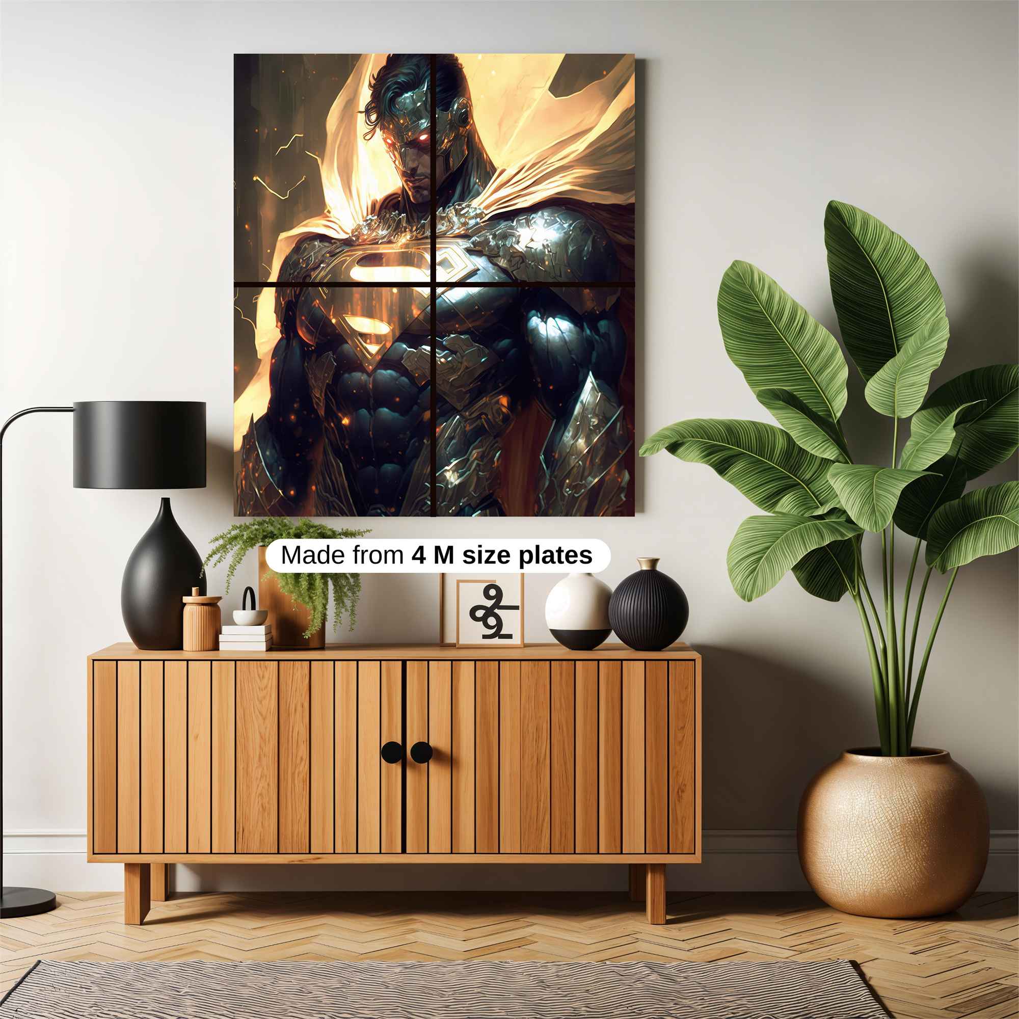 Superman Ascendant Safe Wall Magnetic / M