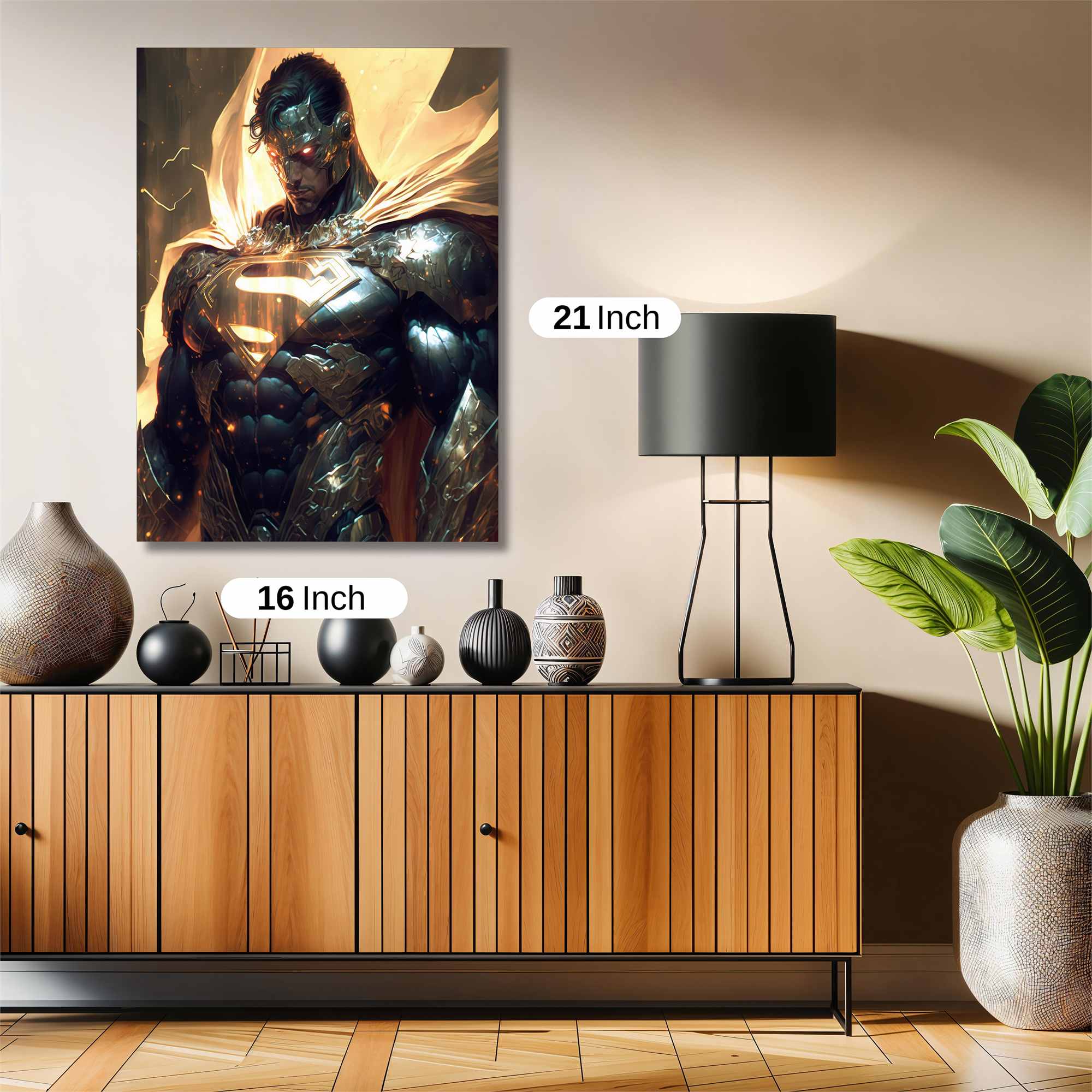 Superman Ascendant Safe Wall Magnetic / M