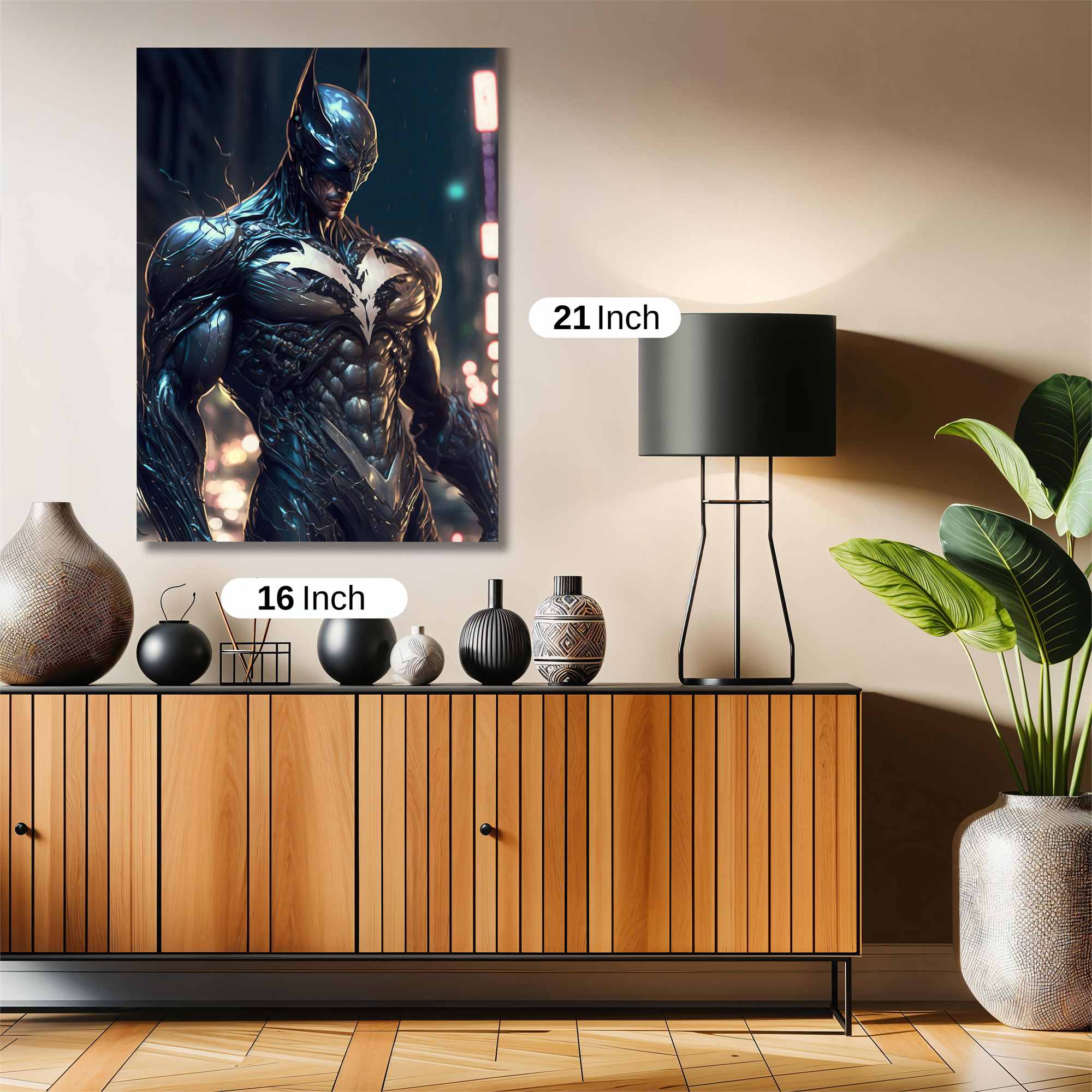 Batman's Metamorphosis Safe Wall Magnetic / M