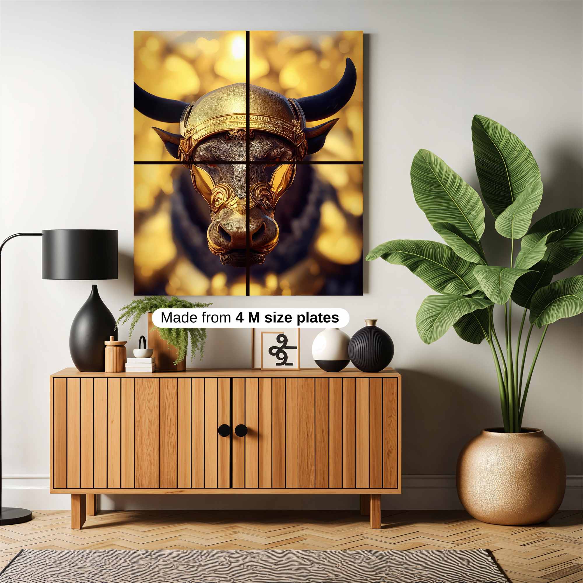 Golden Defiance Safe Wall Magnetic / M