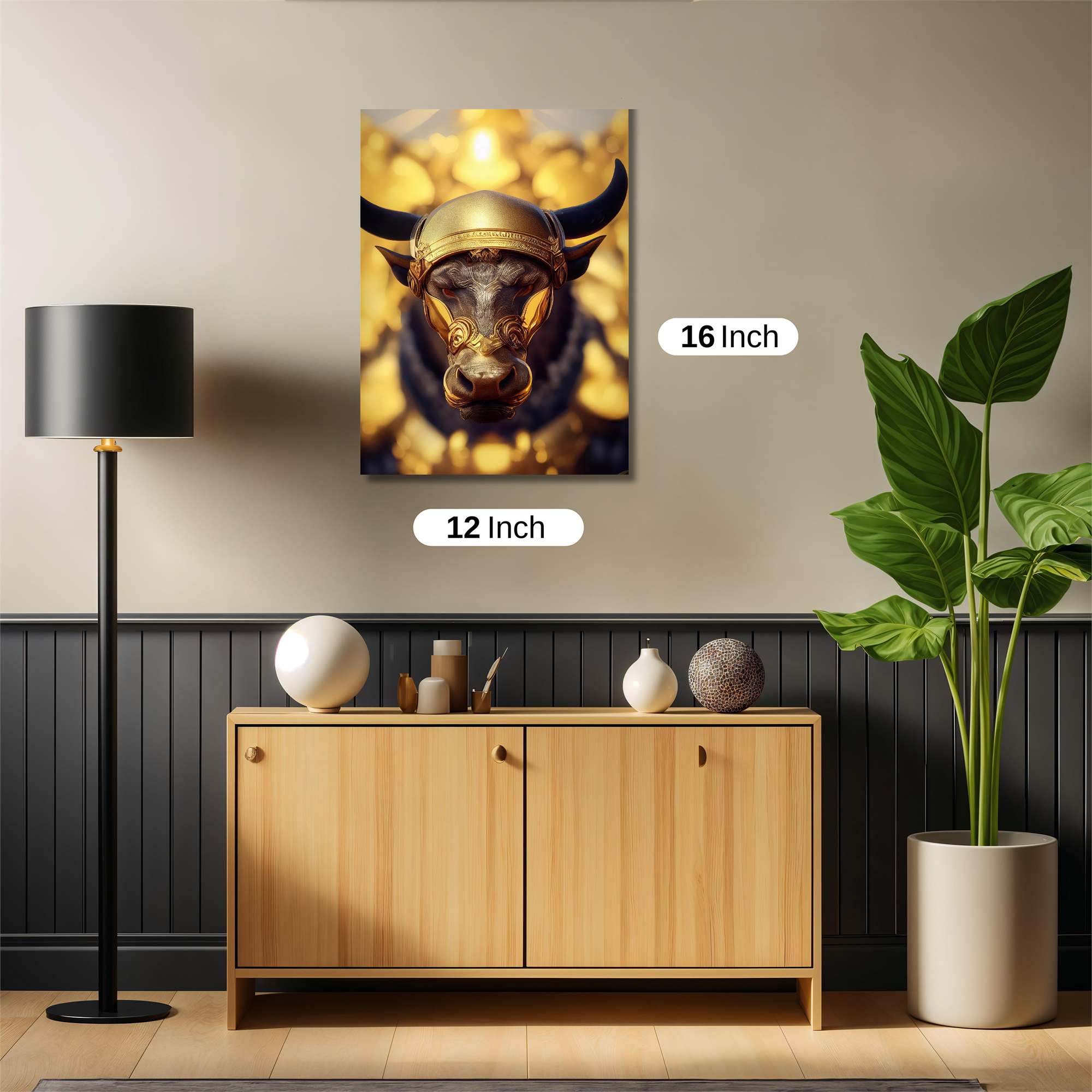 Golden Defiance Safe Wall Magnetic / M