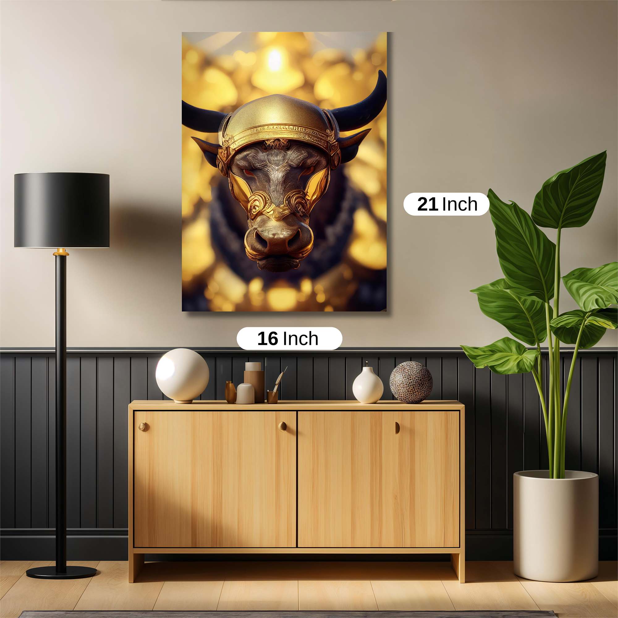 Golden Defiance Safe Wall Magnetic / M