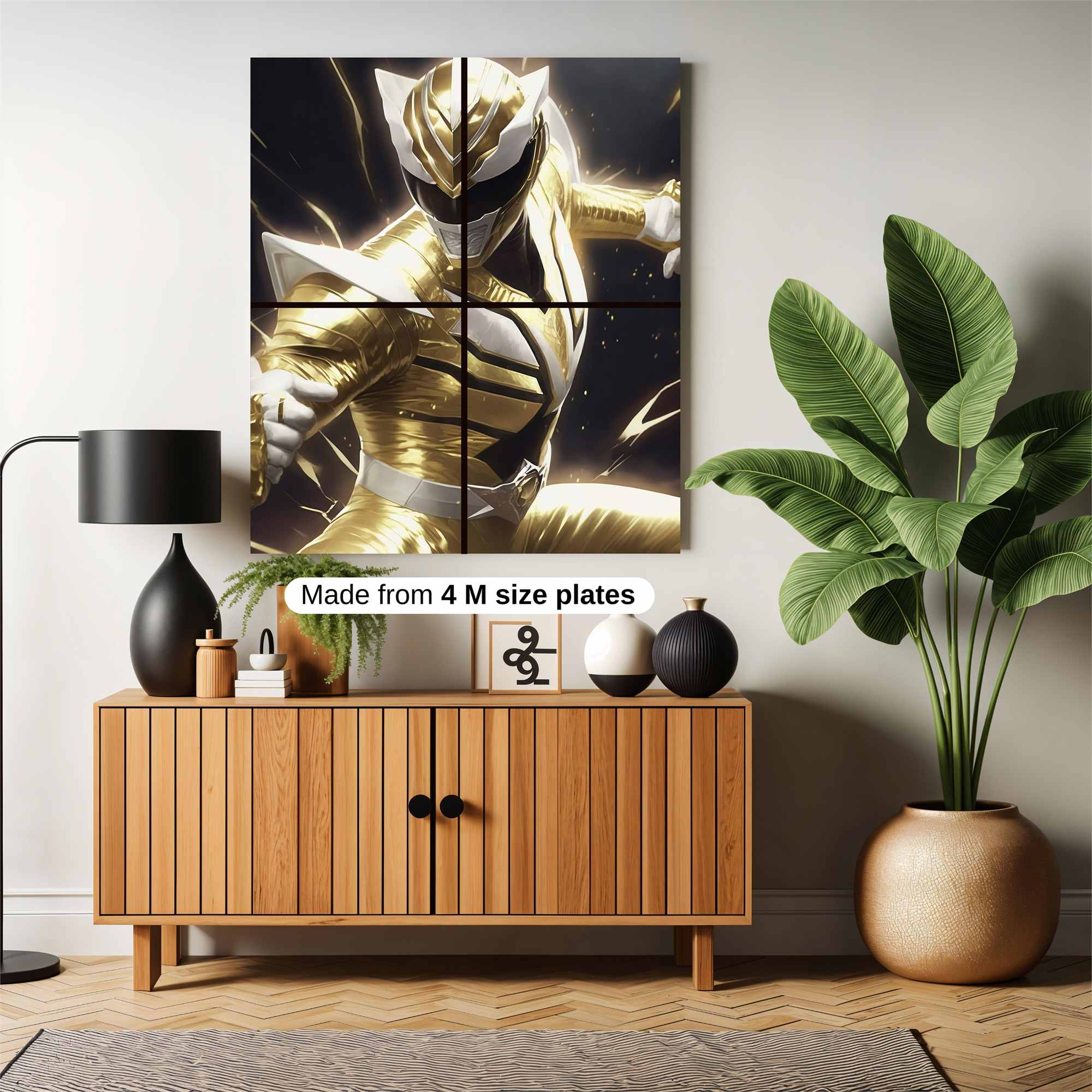 Gold Rangerlore Safe Wall Magnetic / M