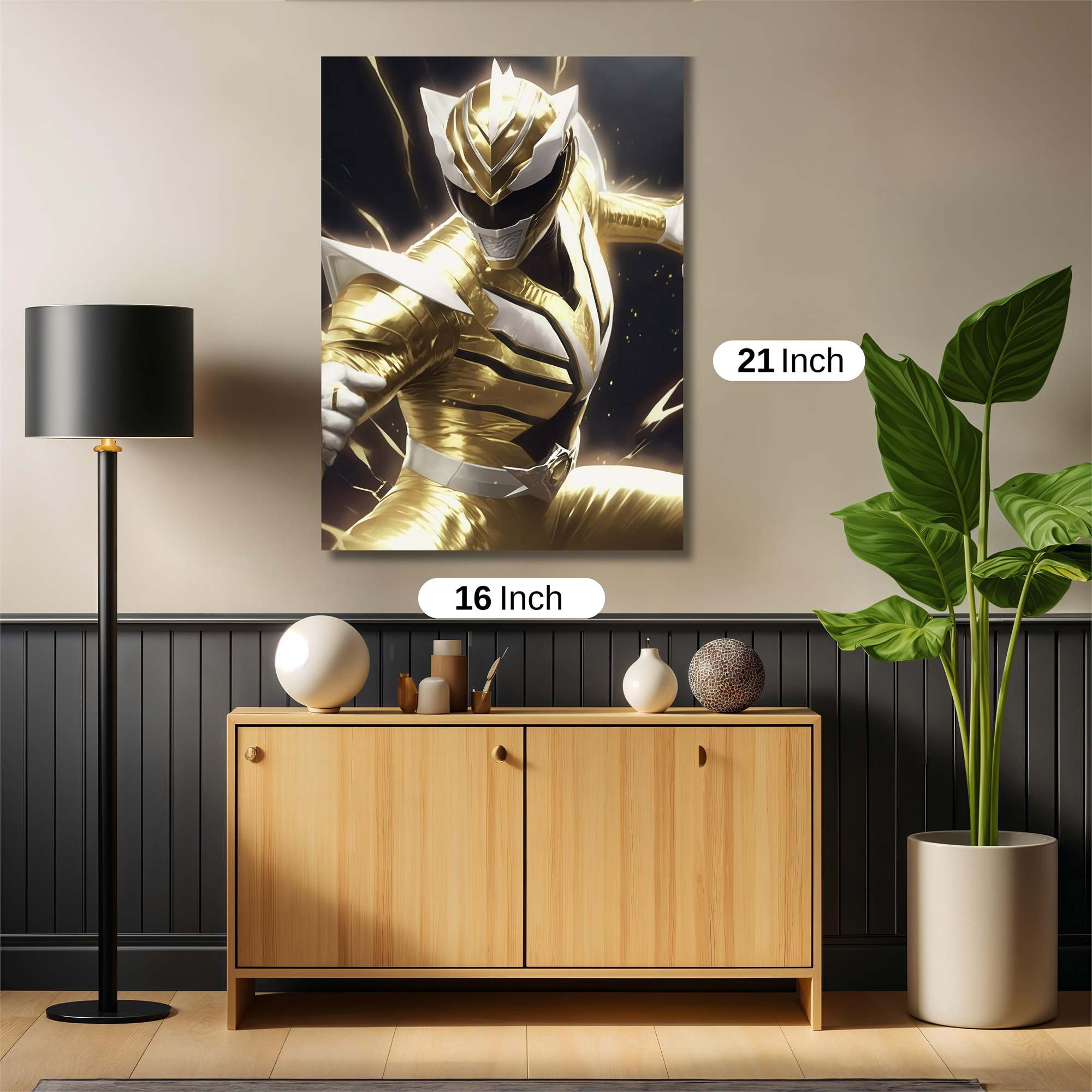 Gold Rangerlore Safe Wall Magnetic / M
