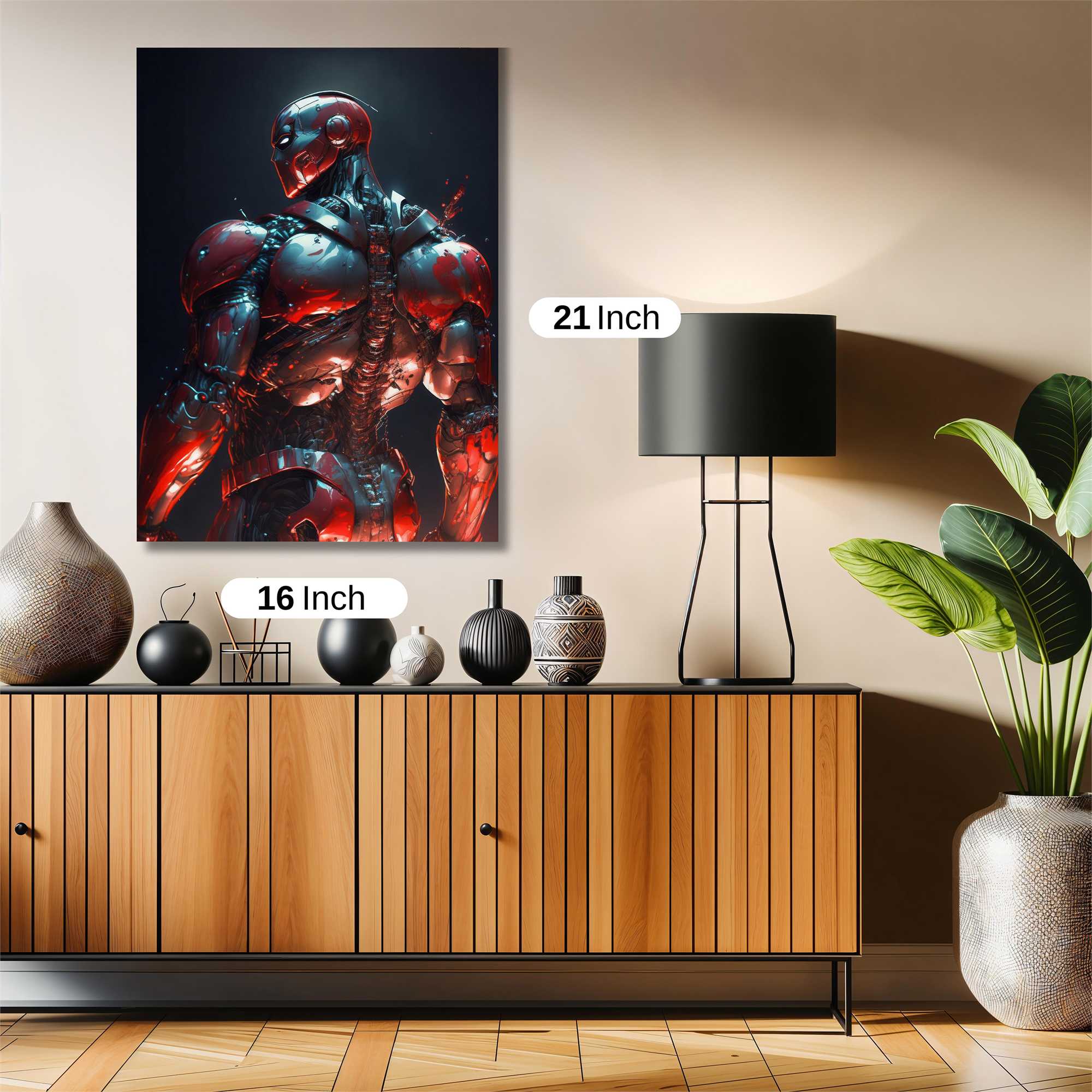 Metallic Enigma Safe Wall Magnetic / M