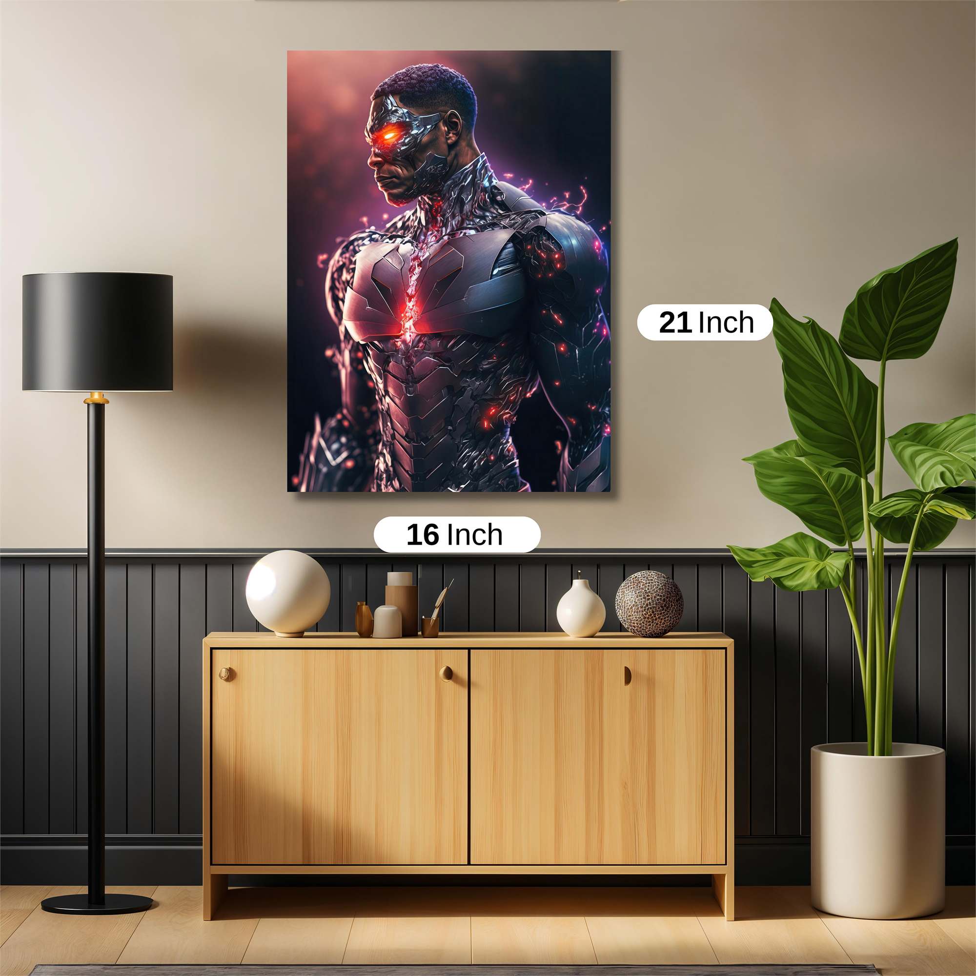 Cybernetic Fury Safe Wall Magnetic / M