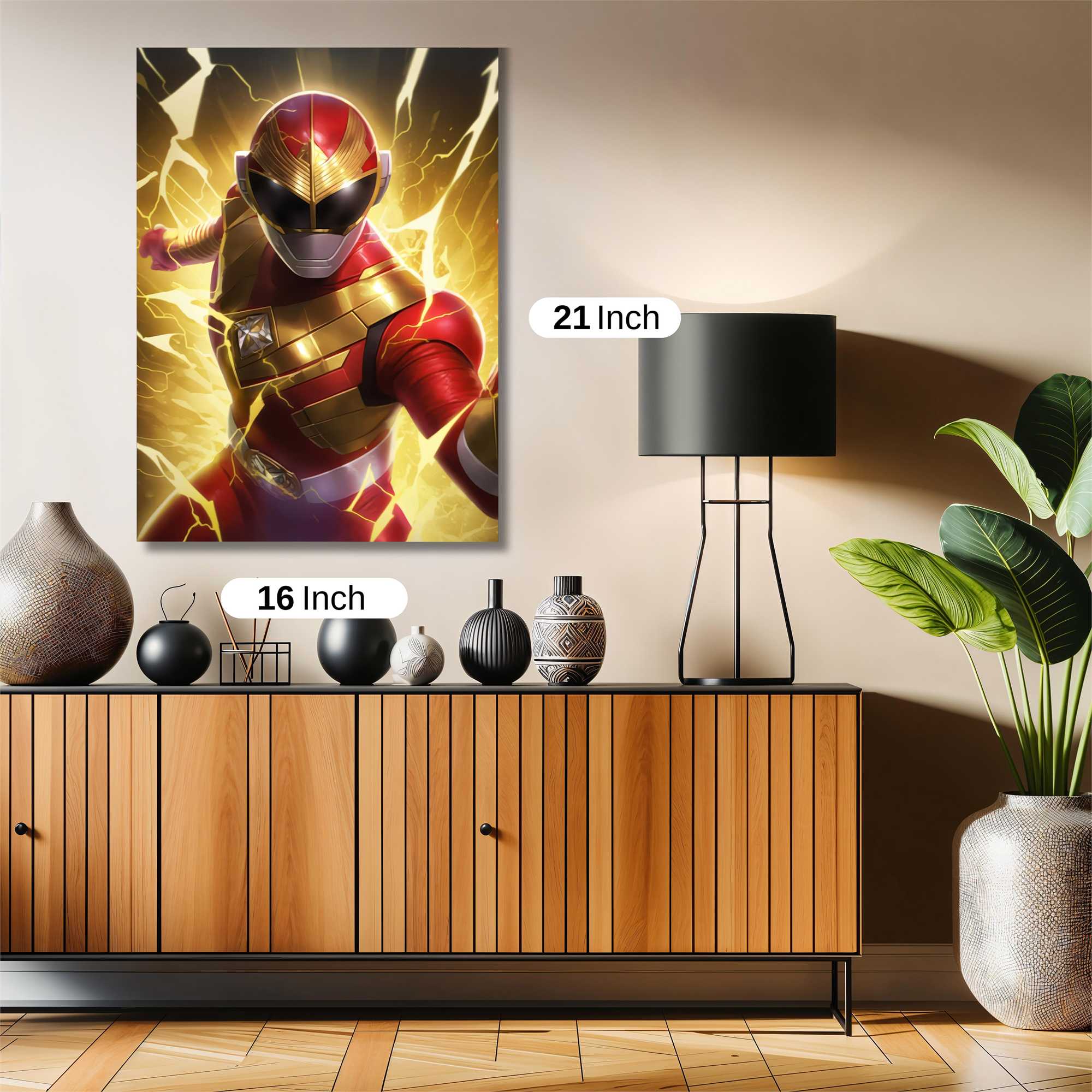 Red Ranger-Electrified Safe Wall Magnetic / M