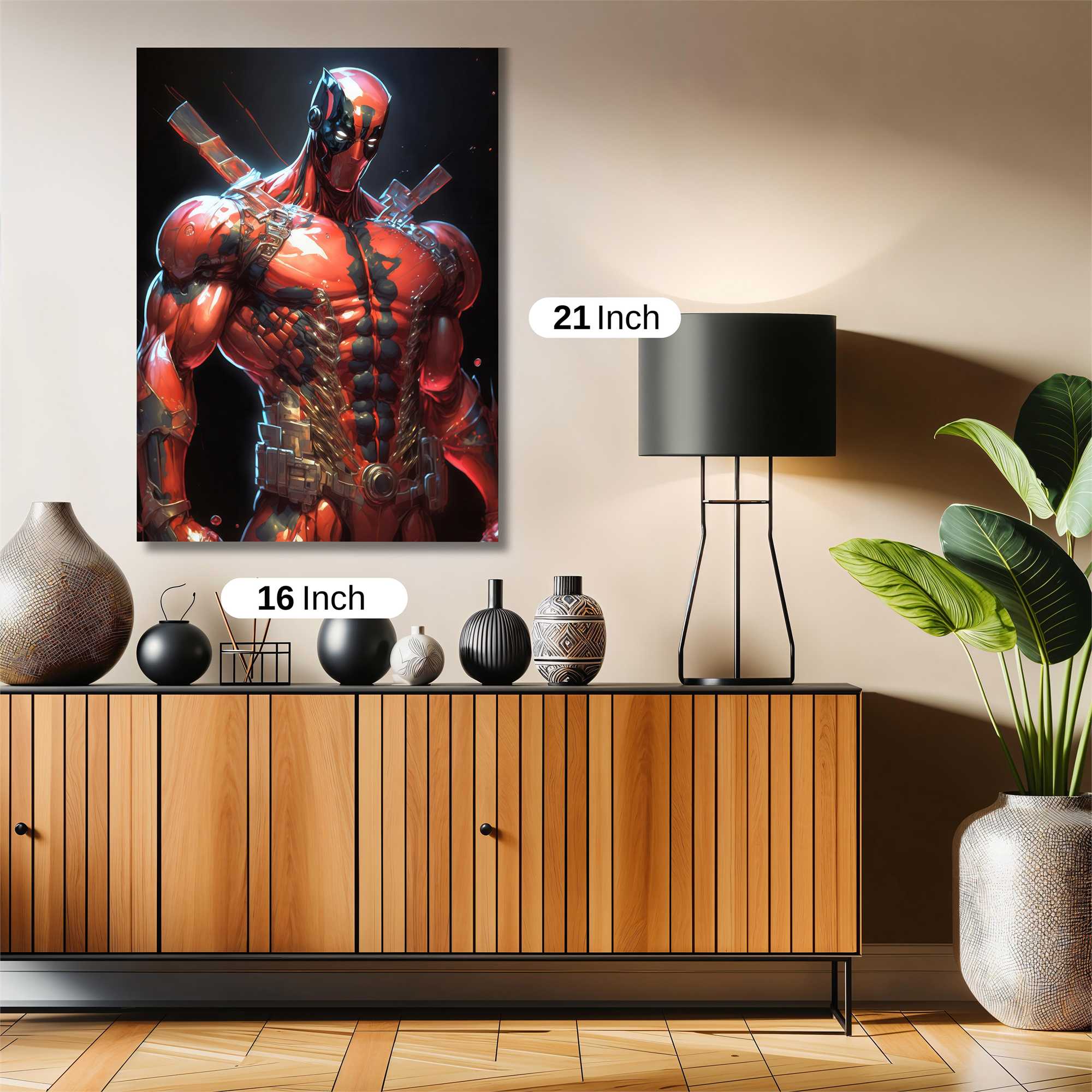 Deadpool Unleashed Safe Wall Magnetic / M