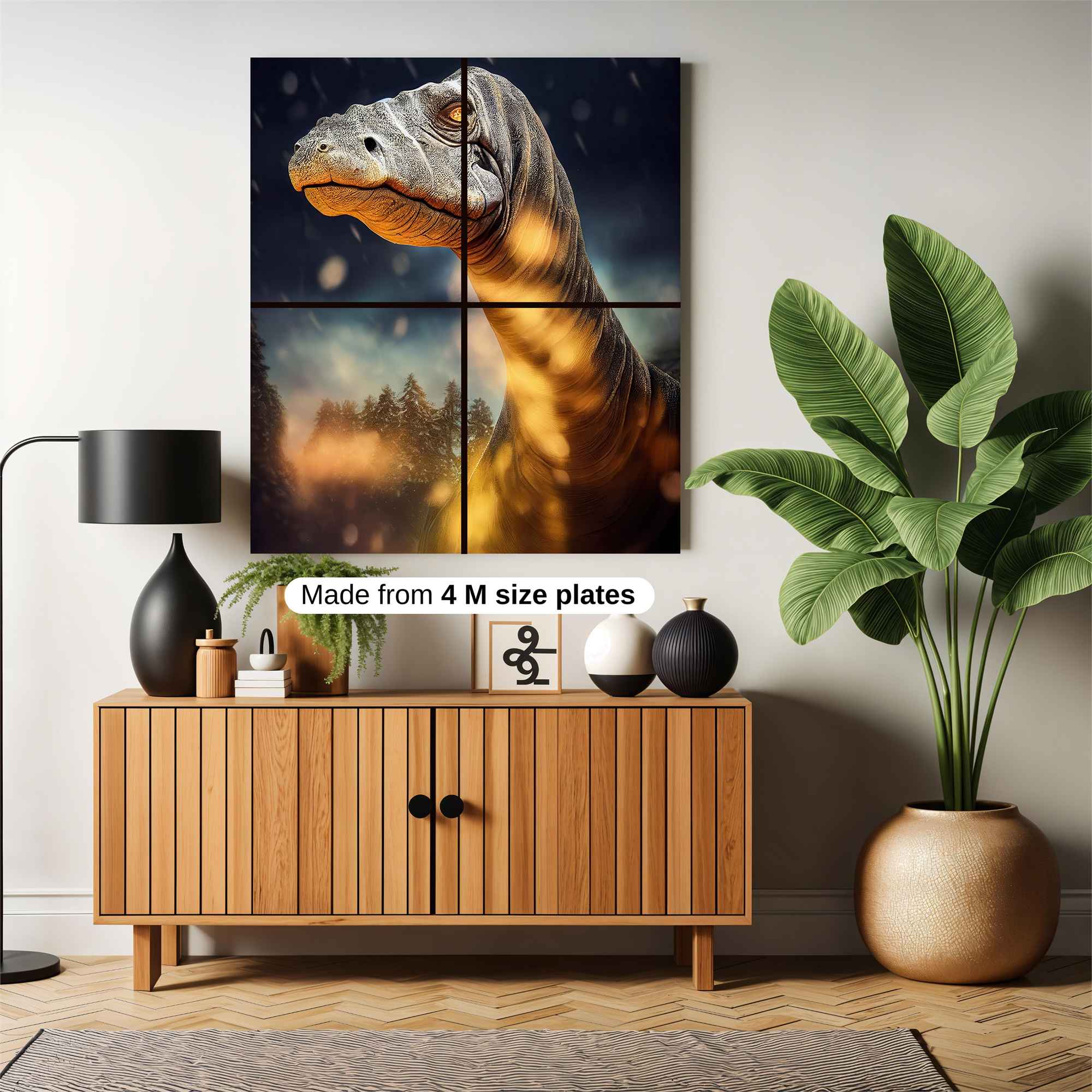 Dinosaur Majesty Safe Wall Magnetic / M