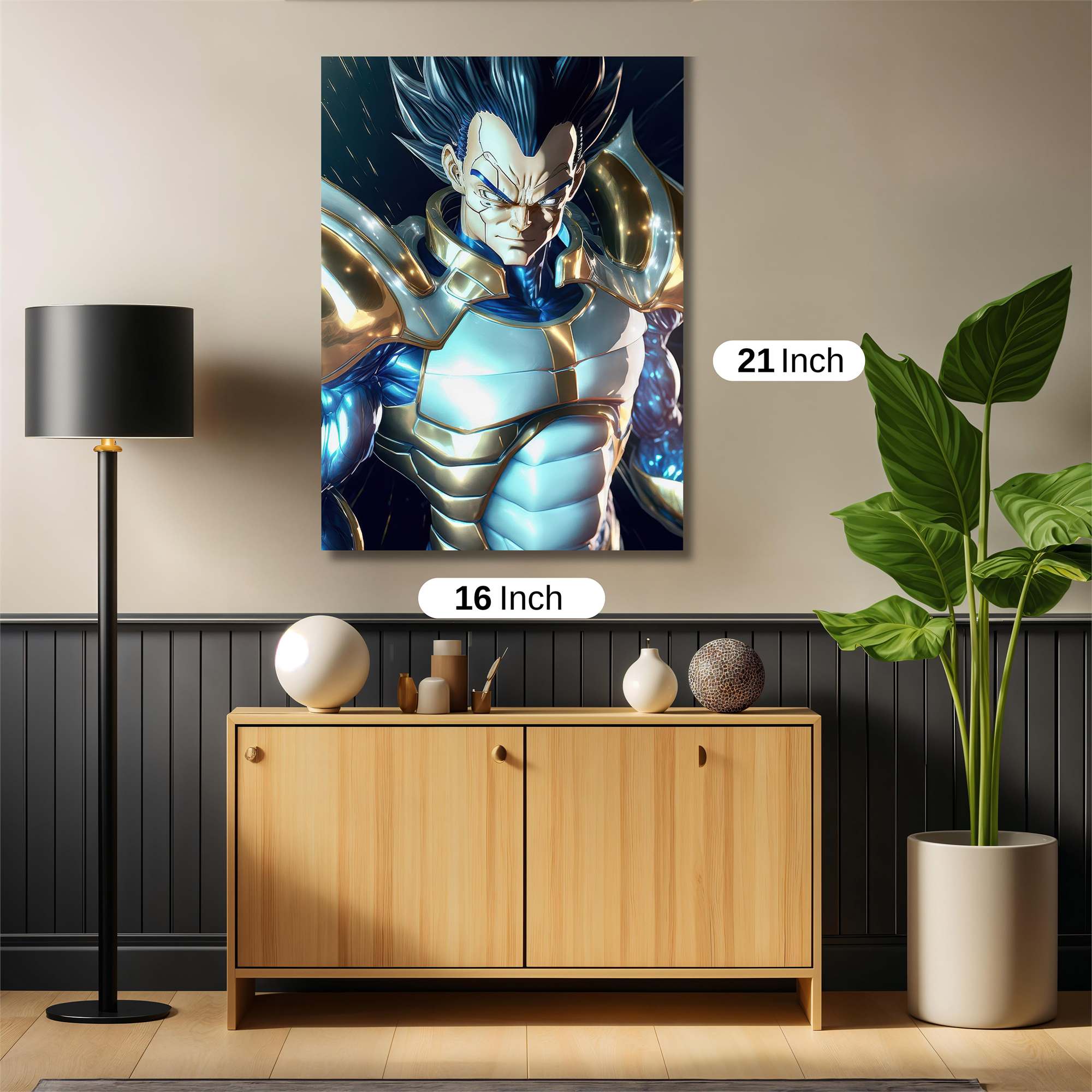 Vegeta Majesty Safe Wall Magnetic / M