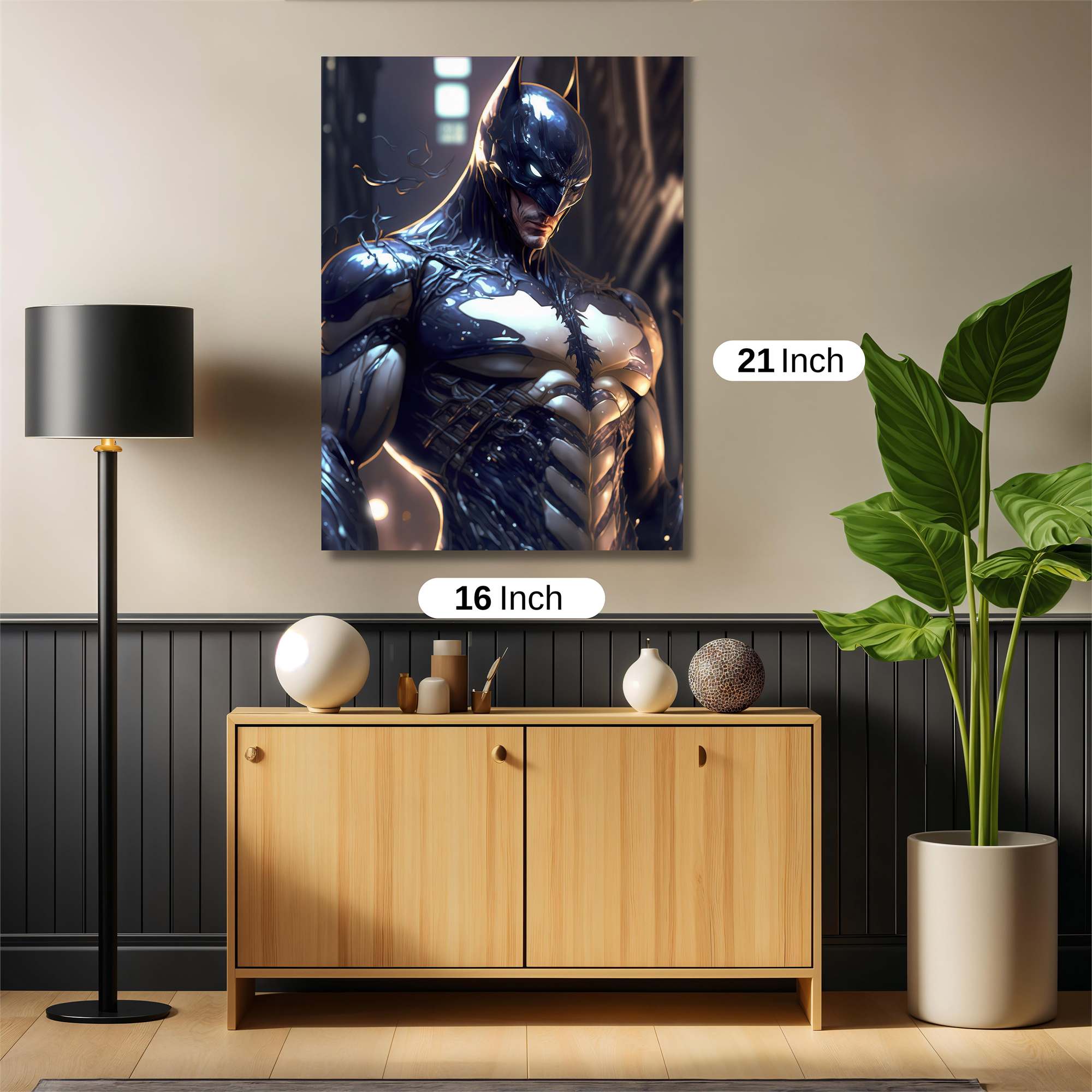Batman Eclipsed Safe Wall Magnetic / M