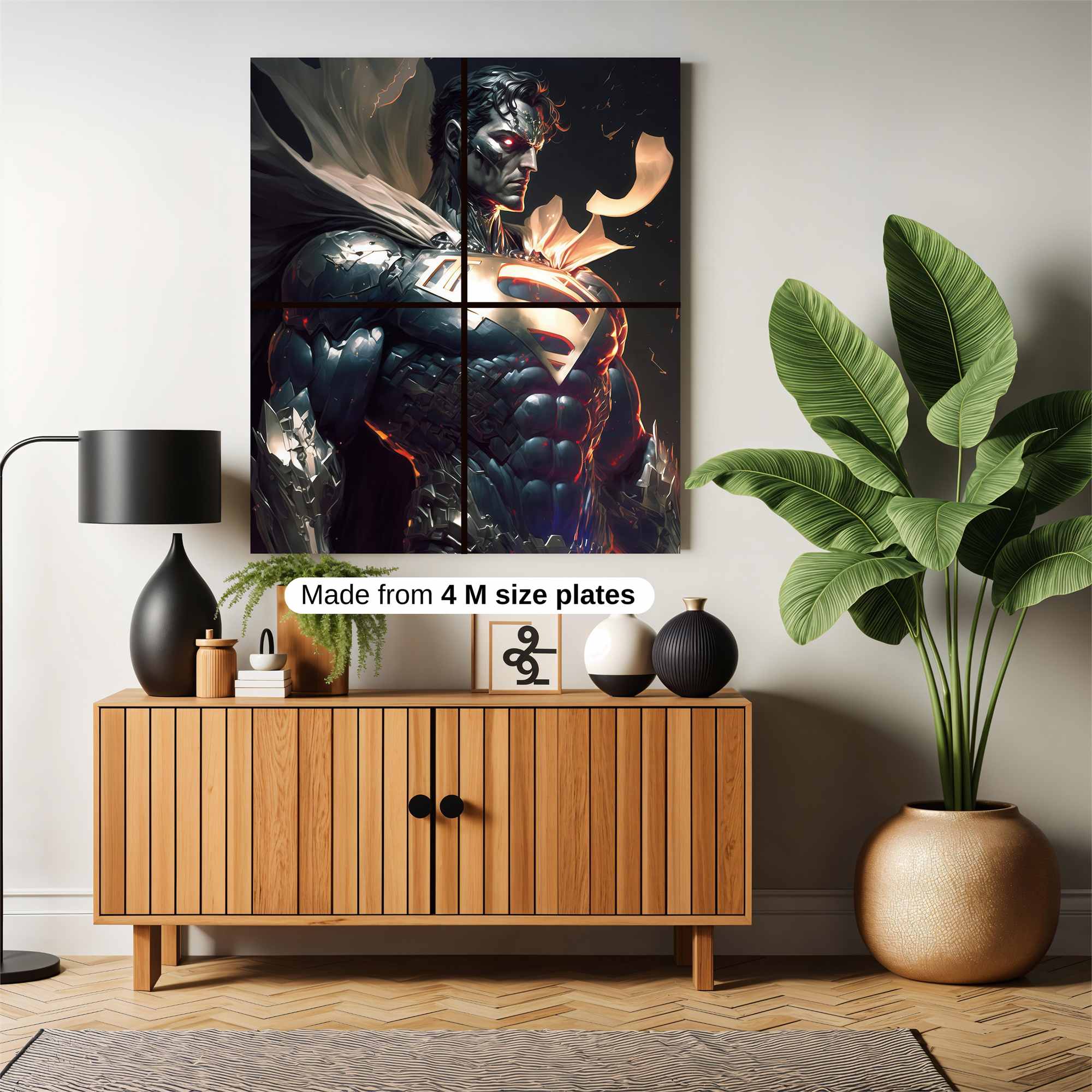 Superman Resurgence Safe Wall Magnetic / M