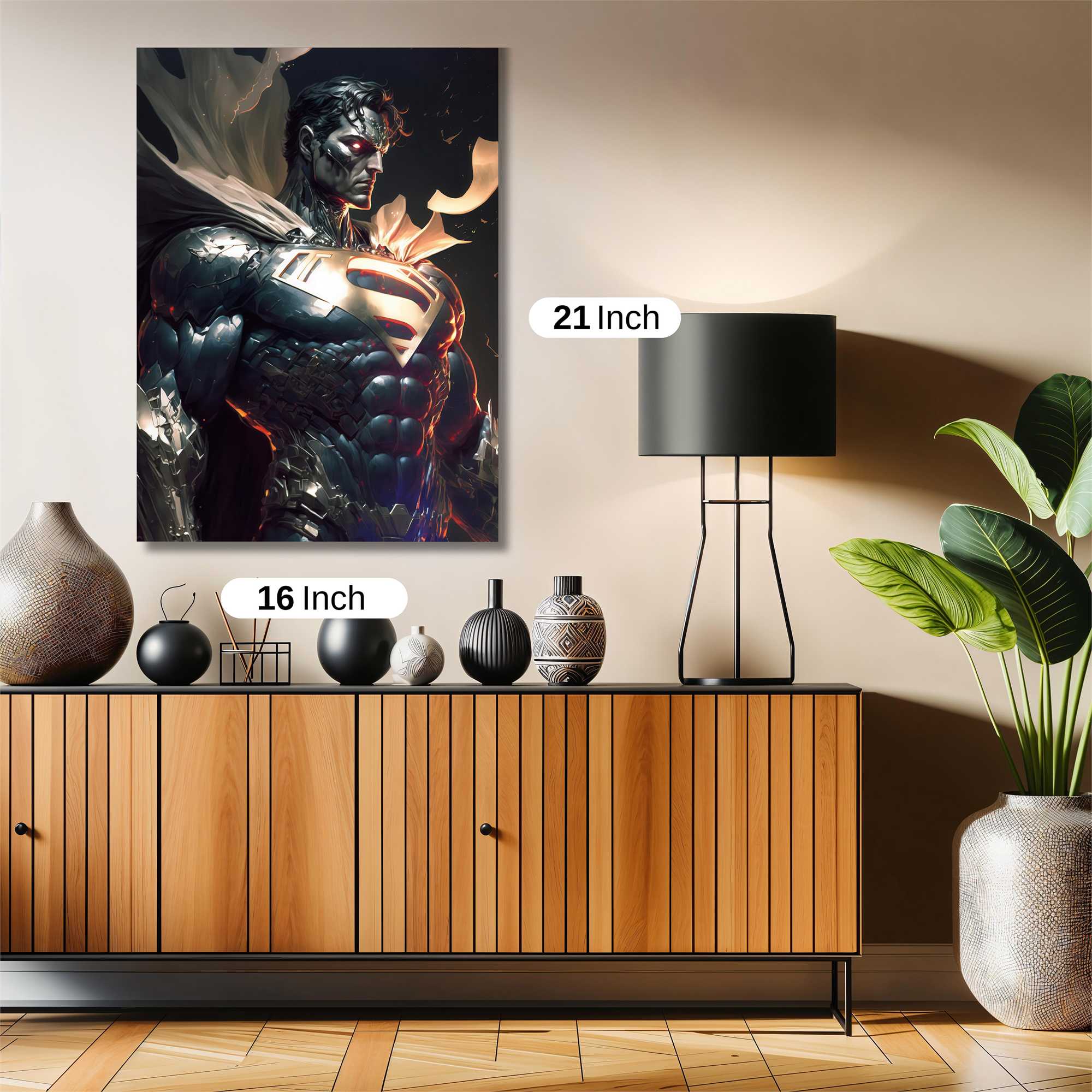 Superman Resurgence Safe Wall Magnetic / M