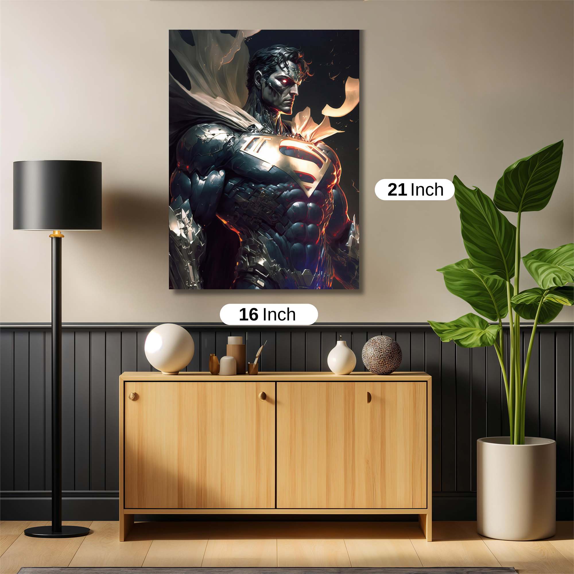 Superman Resurgence Safe Wall Magnetic / M