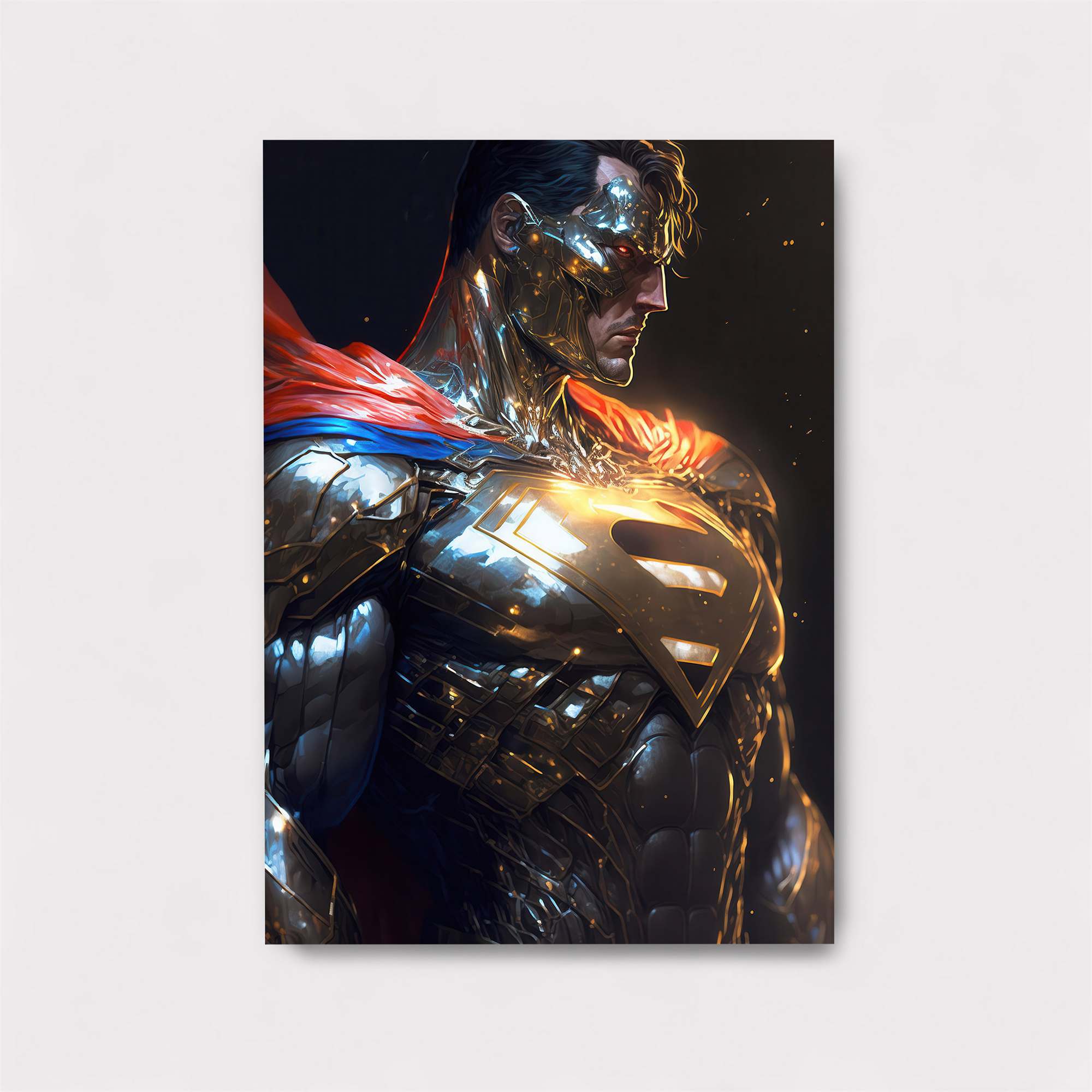 Superman Radiance Safe Wall Magnetic / M