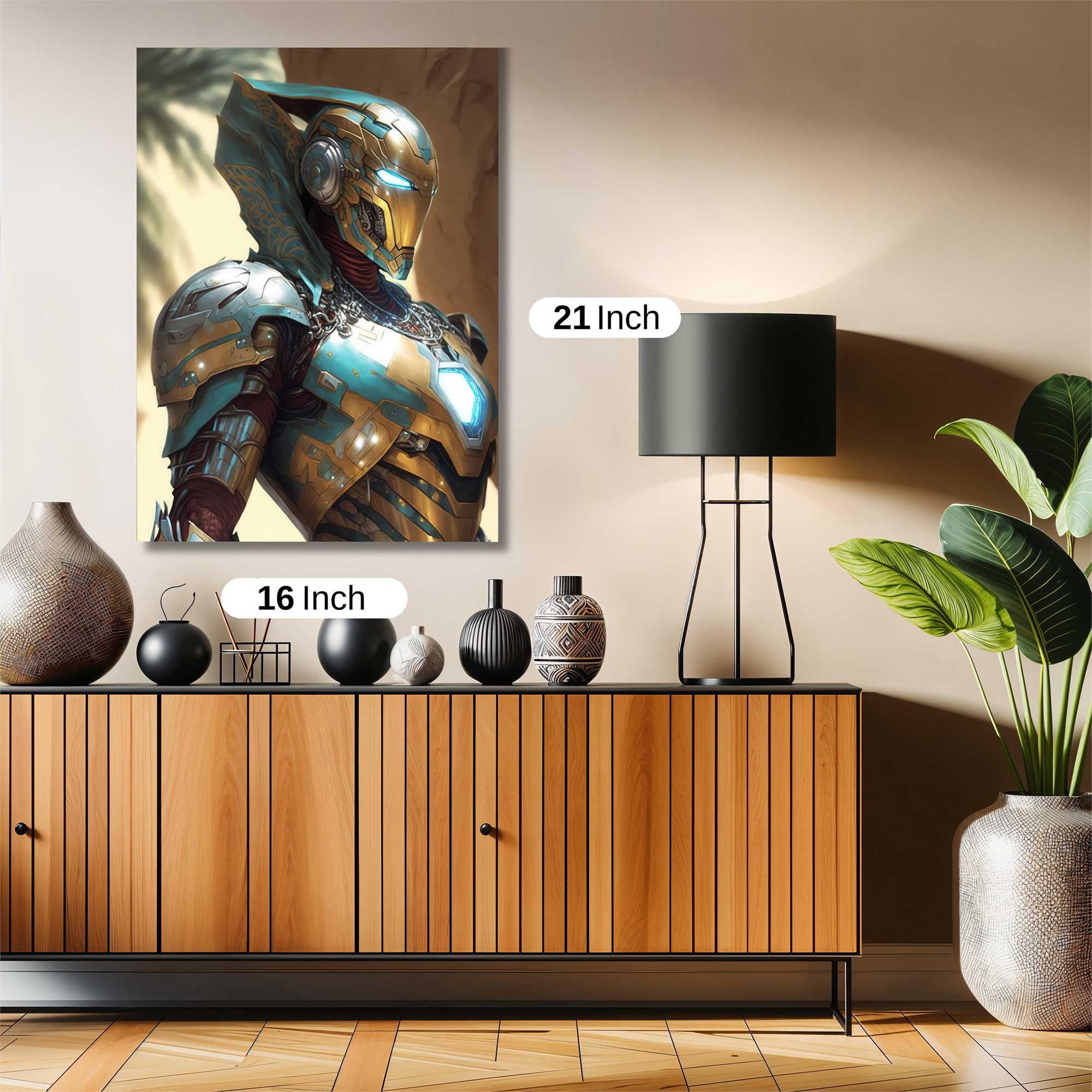 Futuristic Sentinel Safe Wall Magnetic / M