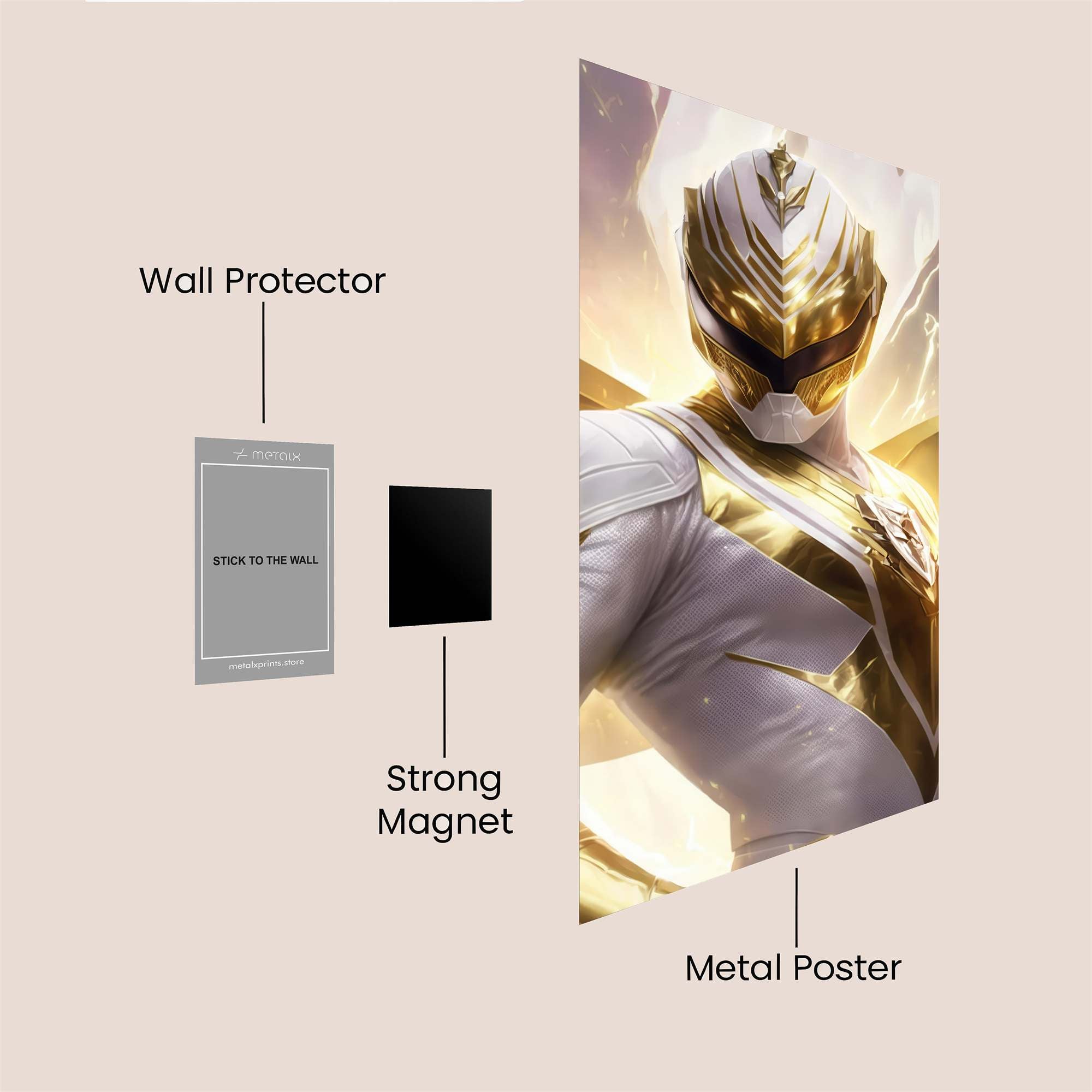 Heroic Radiance Safe Wall Magnetic / M