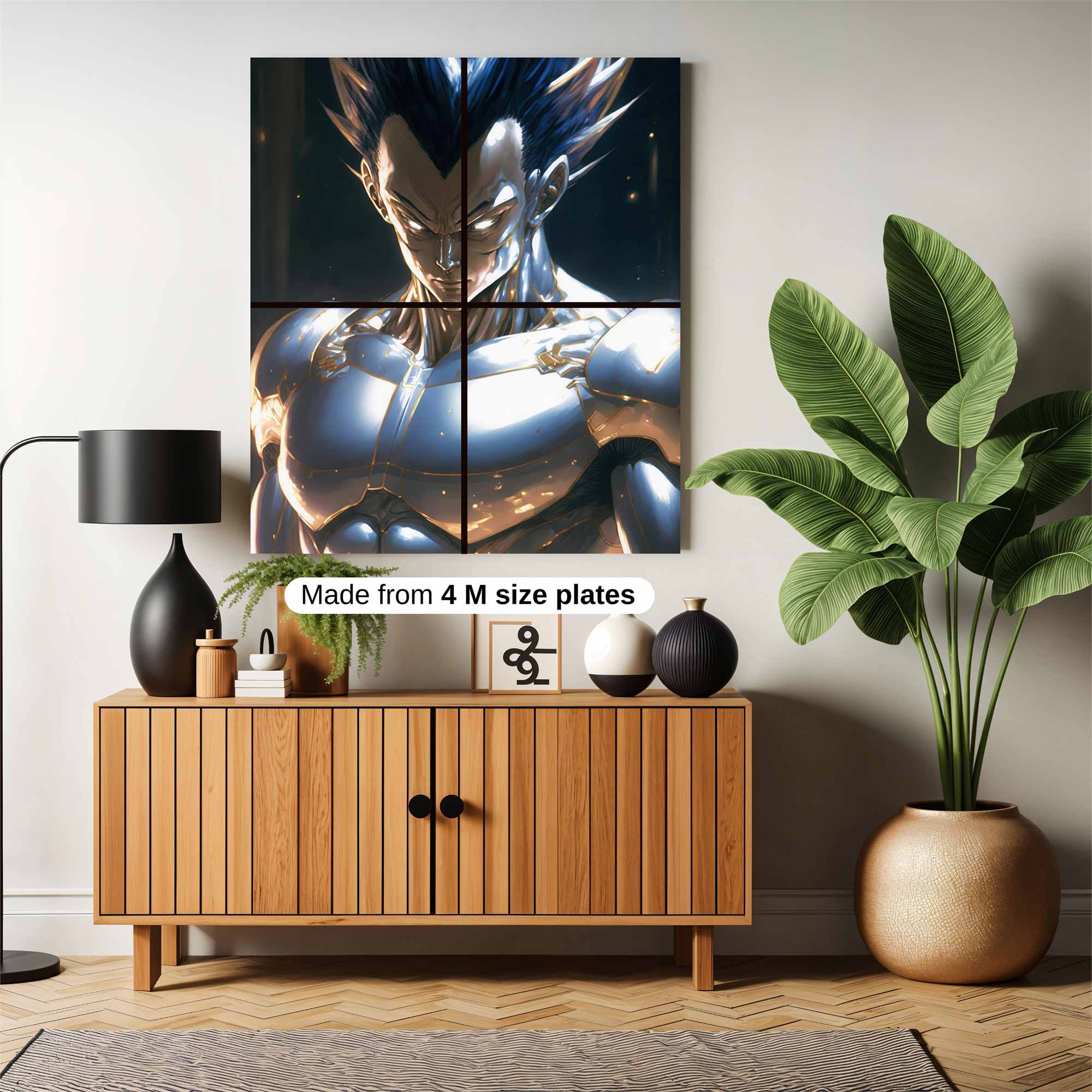 Vegeta Ascension Safe Wall Magnetic / M