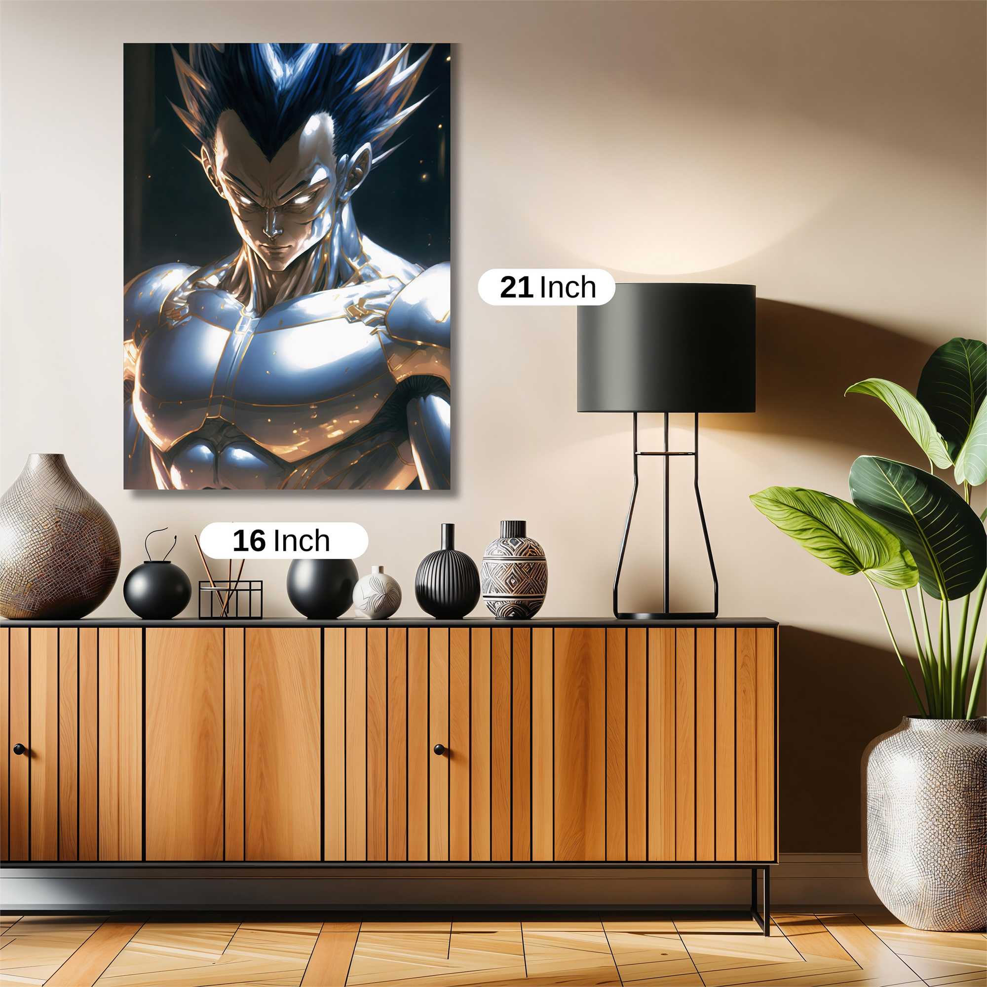 Vegeta Ascension Safe Wall Magnetic / M