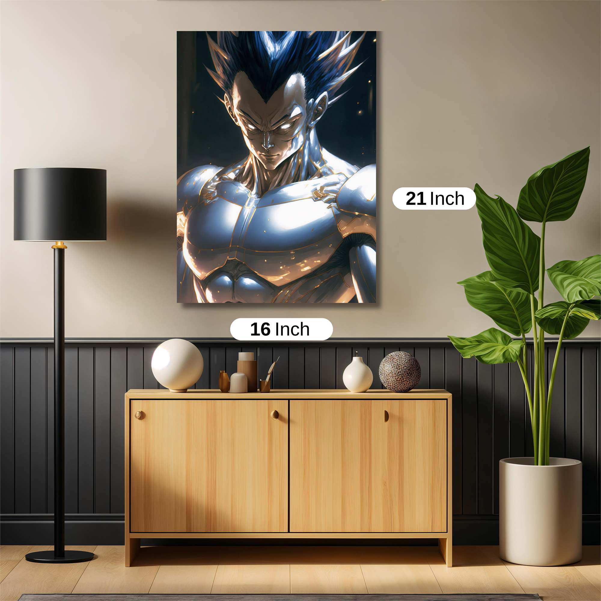 Vegeta Ascension Safe Wall Magnetic / M