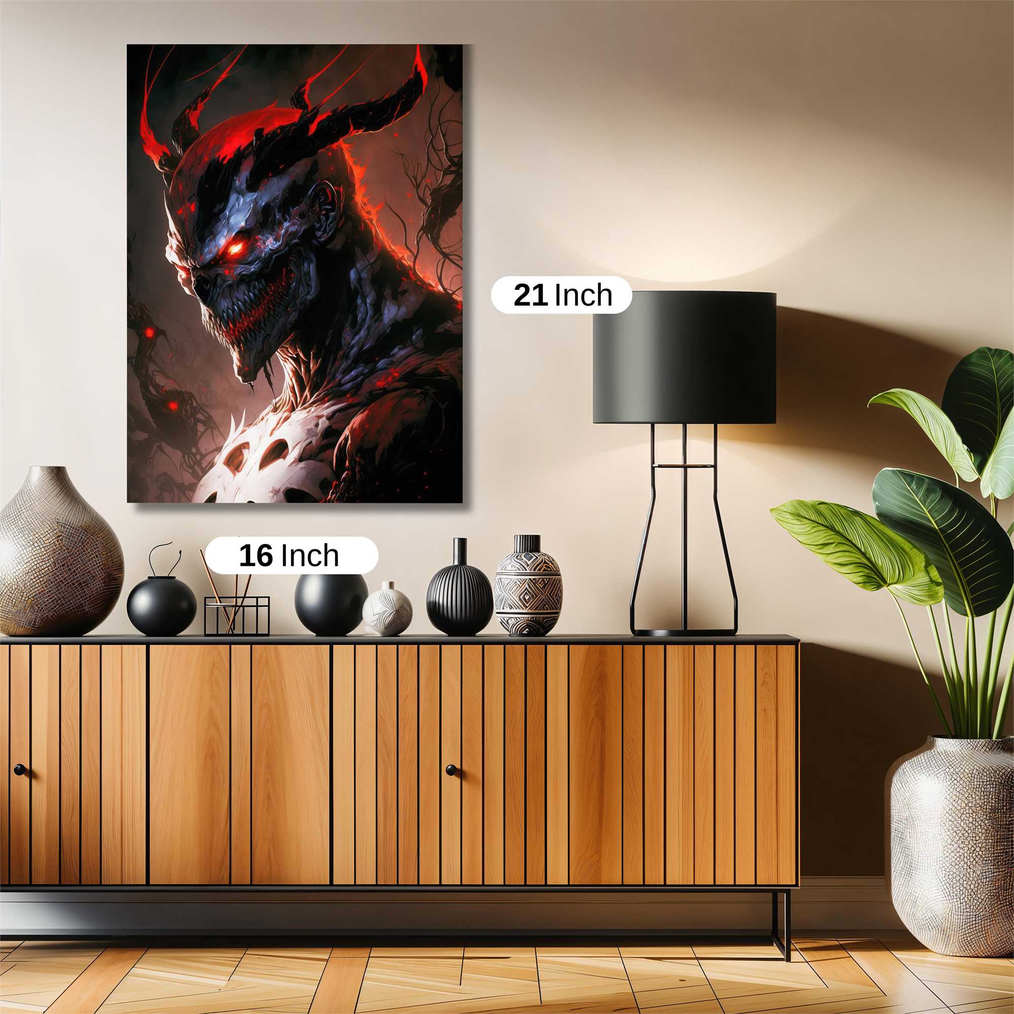 Infernal Wrath Safe Wall Magnetic / M