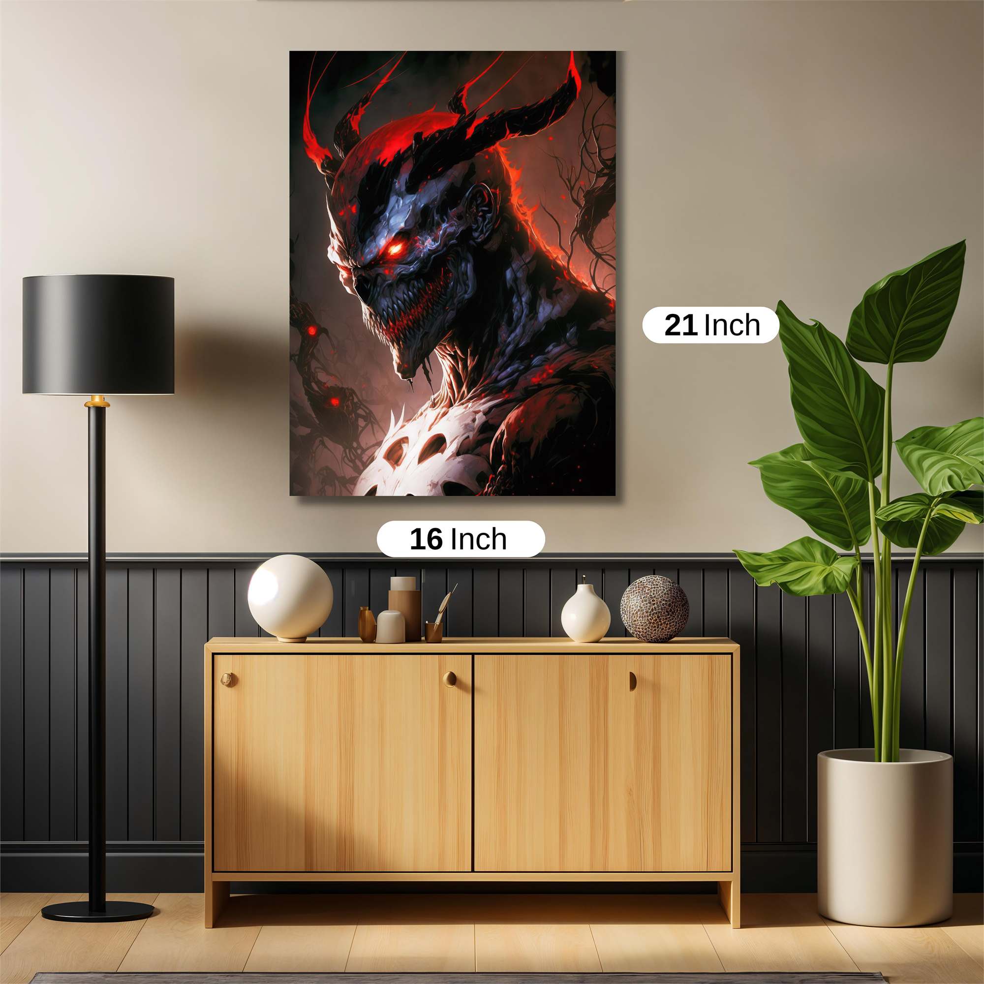 Infernal Wrath Safe Wall Magnetic / M