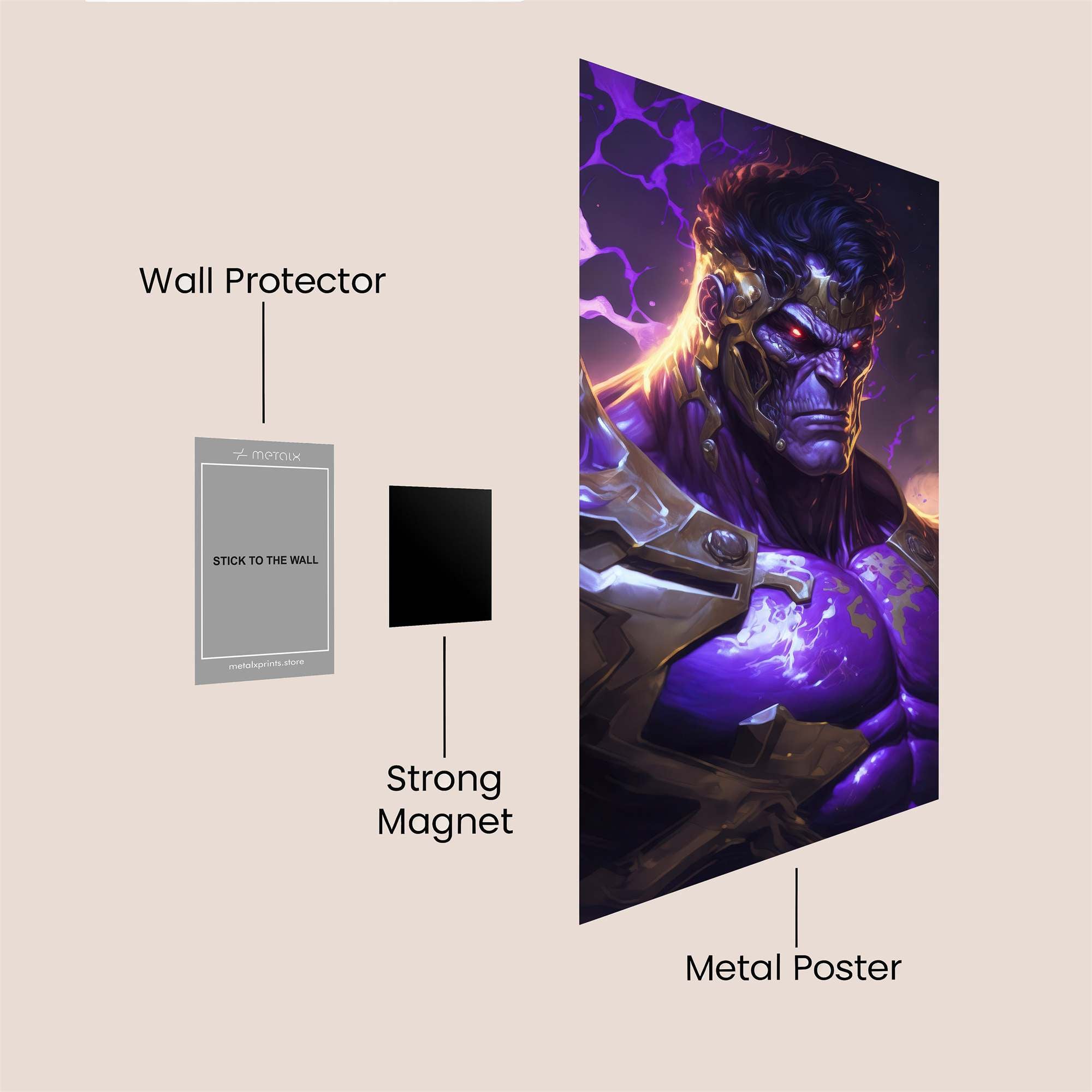 Galactic Fury Safe Wall Magnetic / M