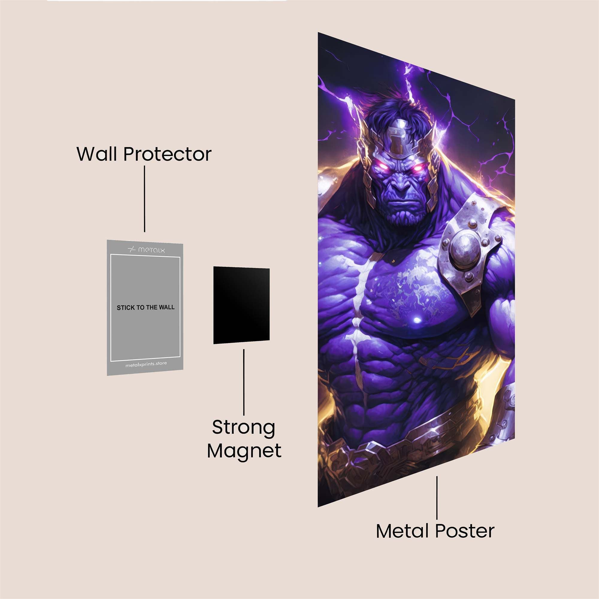 Galactic Dominance Safe Wall Magnetic / M